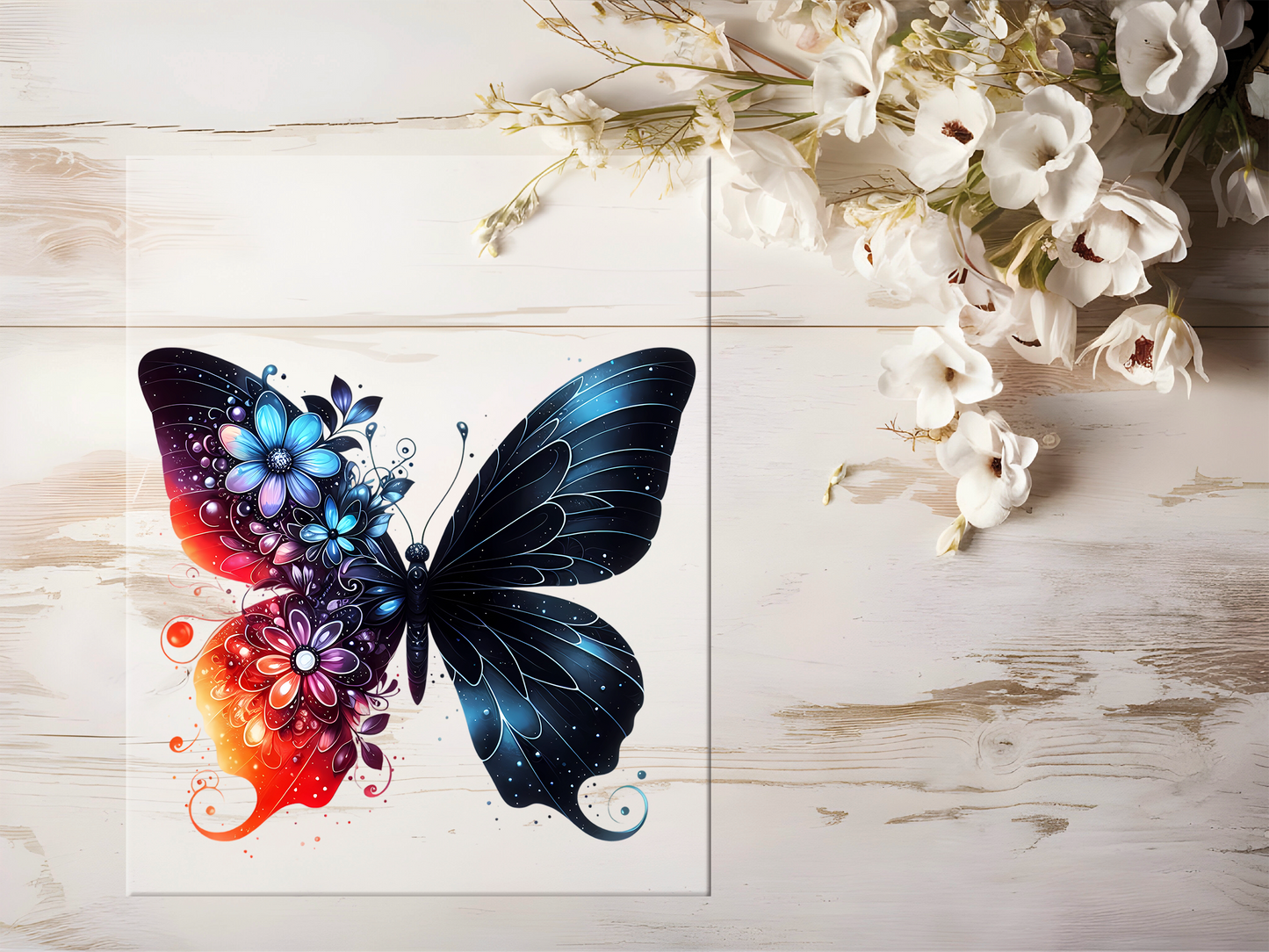 Bügelbild - Schmetterling #1897