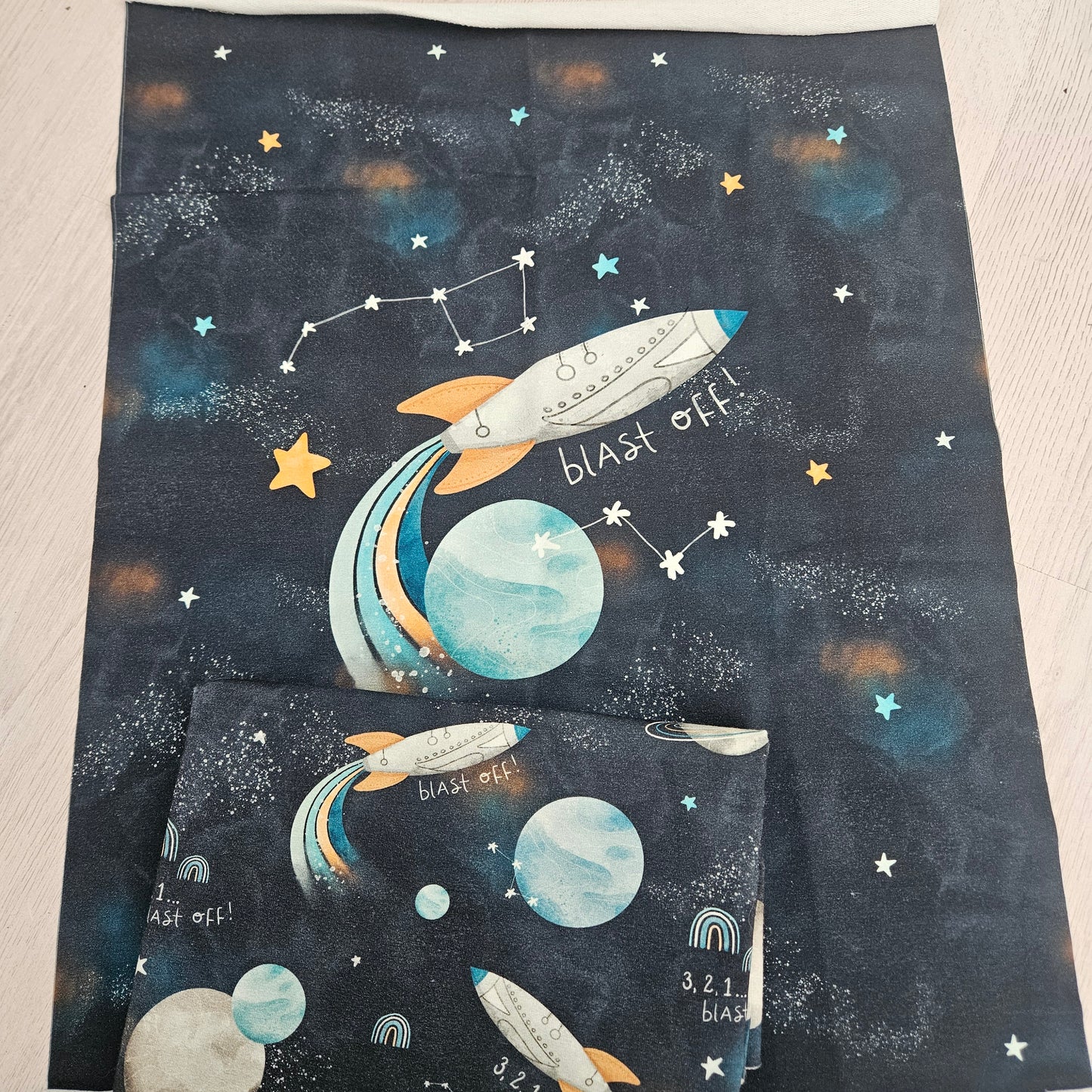 Sommersweat - Panel mit Kombi 0,5m - Blast off