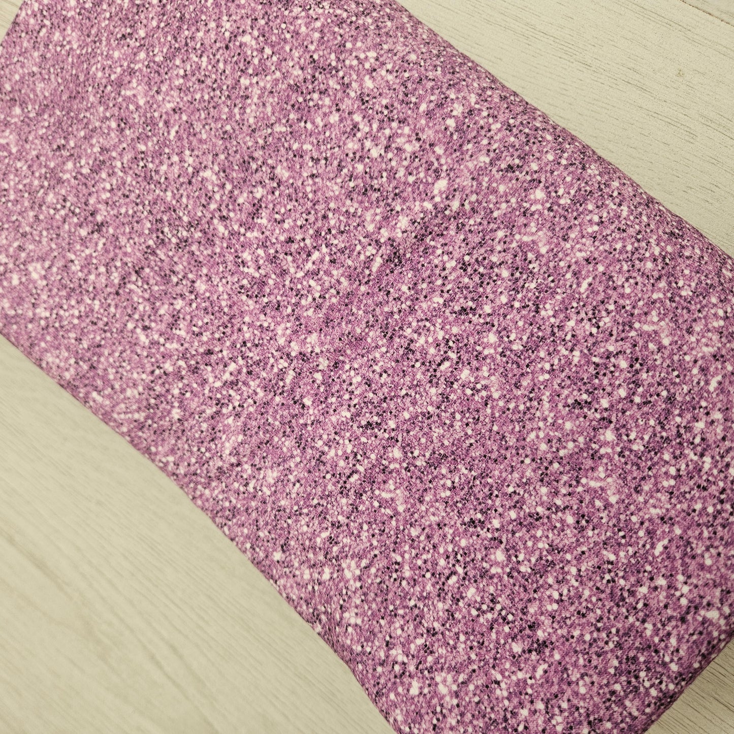 Sommersweat - FakeGlitzer lila 1m