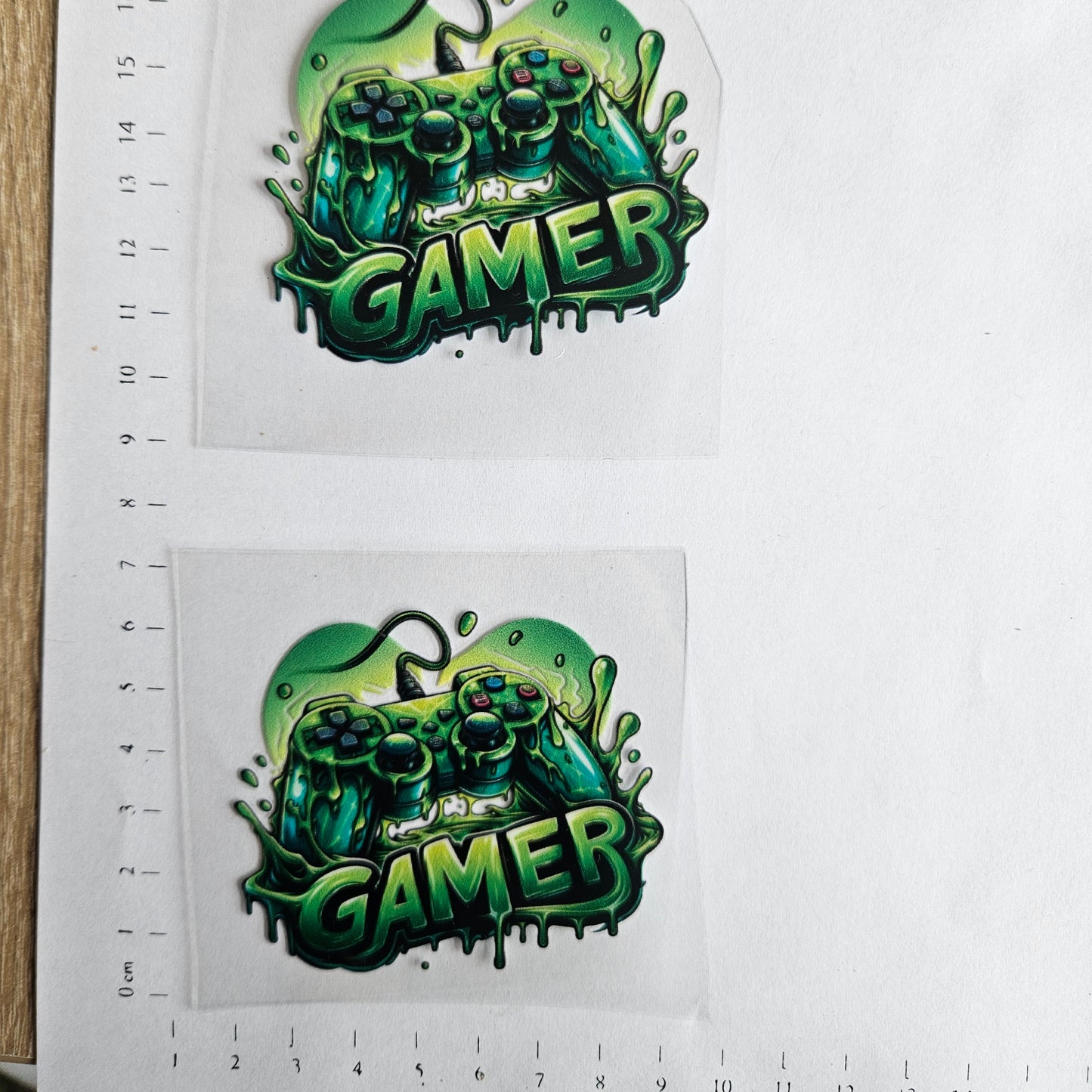 Rub On - 6cm - Gamer (1Stk)