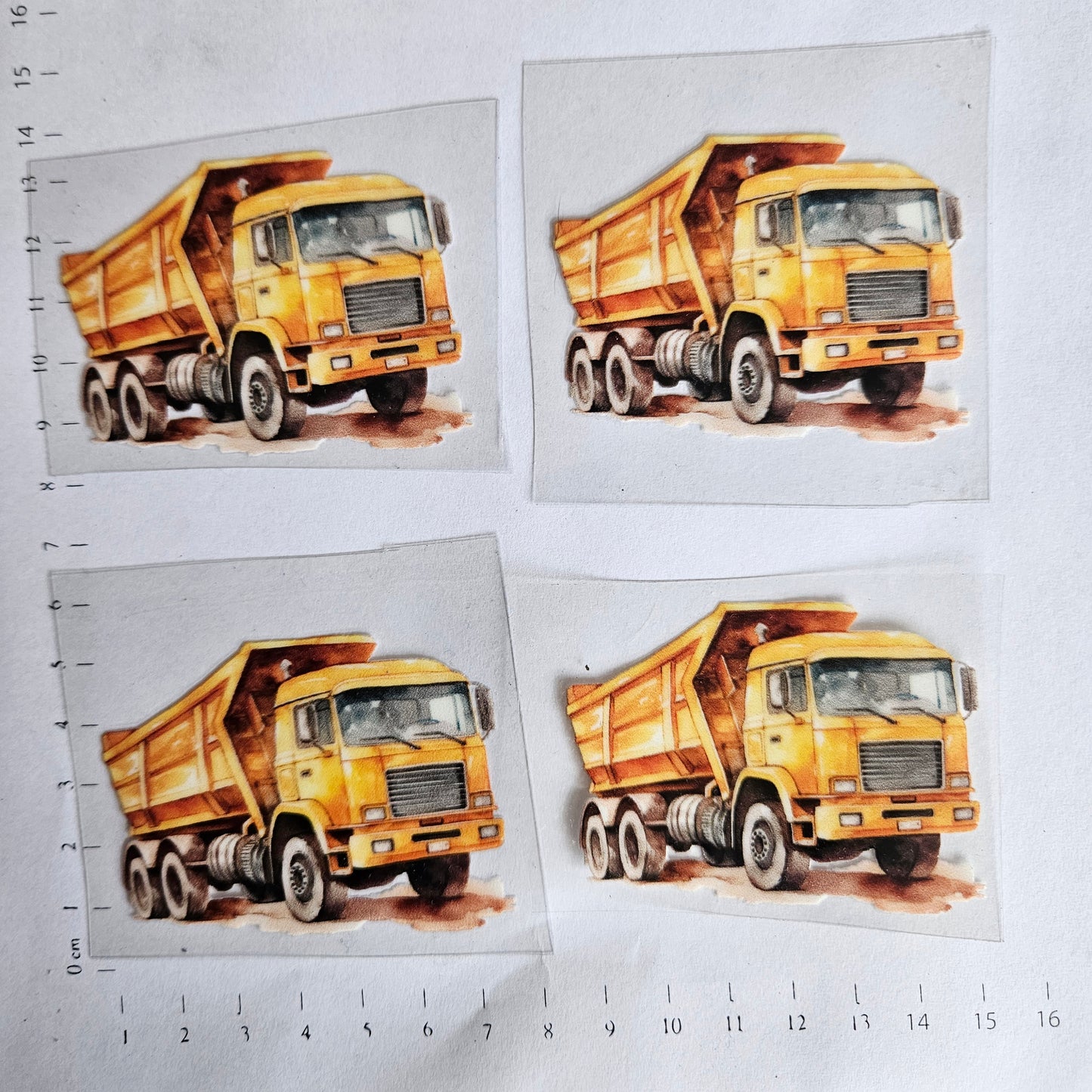 Rub On - 6cm - LKW (1Stk)