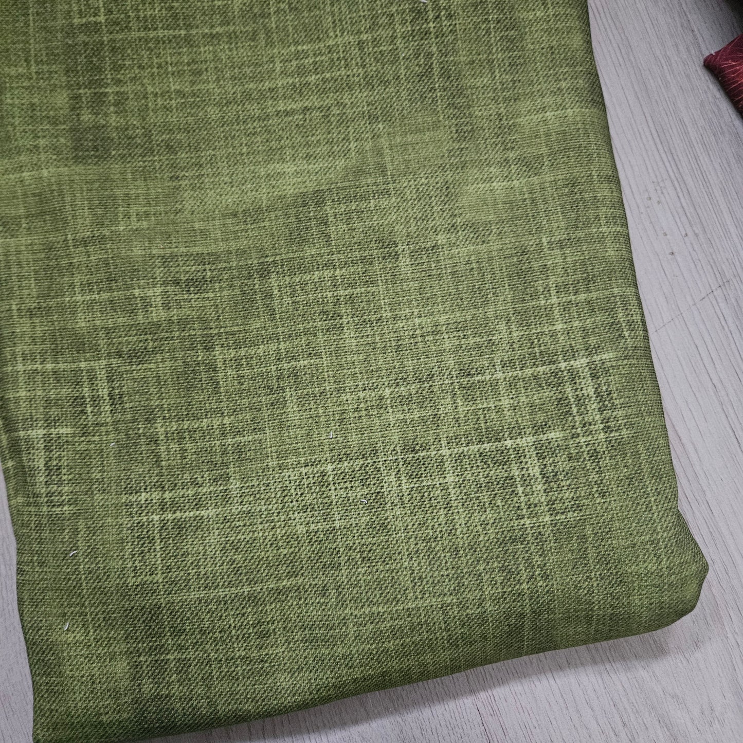 Sommersweat - Denim Hellgrün 1m