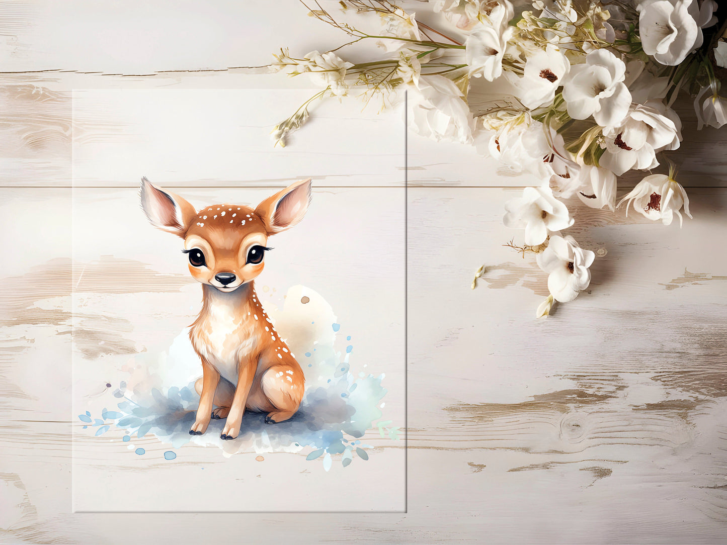 Bügelbild - Reh #0975