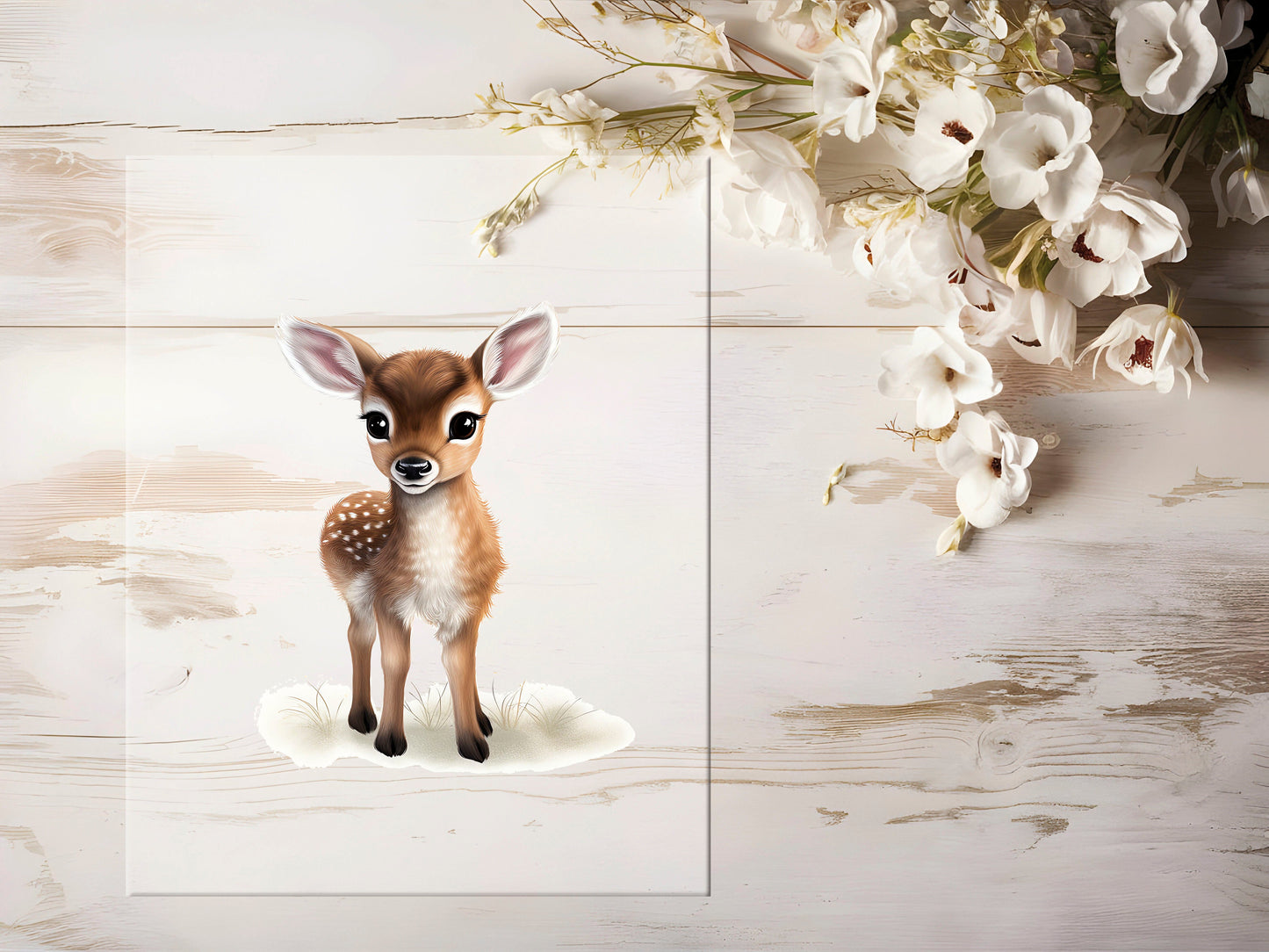 Bügelbild - Reh #0971