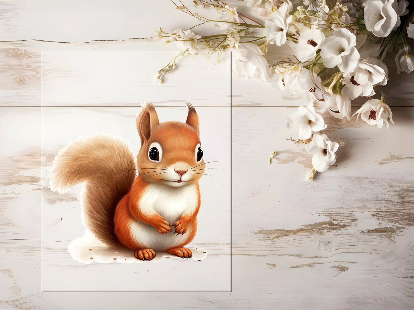 Bügelbild - Eichhörnchen #0966
