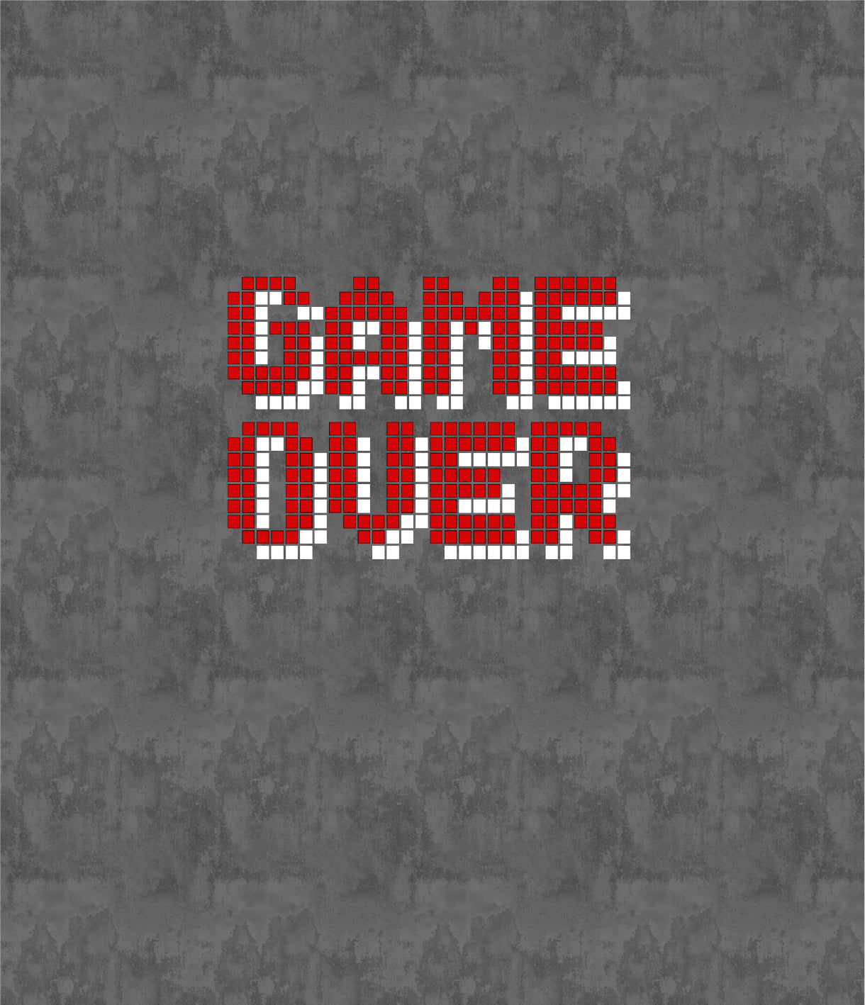 Panel GameOver Rot