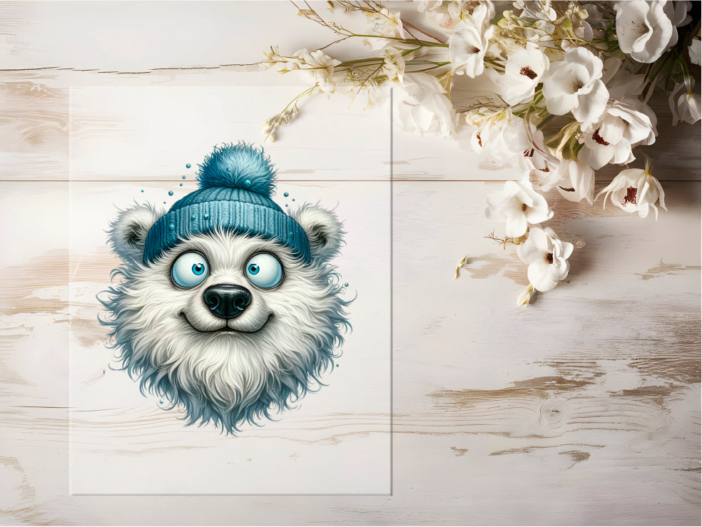 Bügelbild - Süßer Eisbär #0642