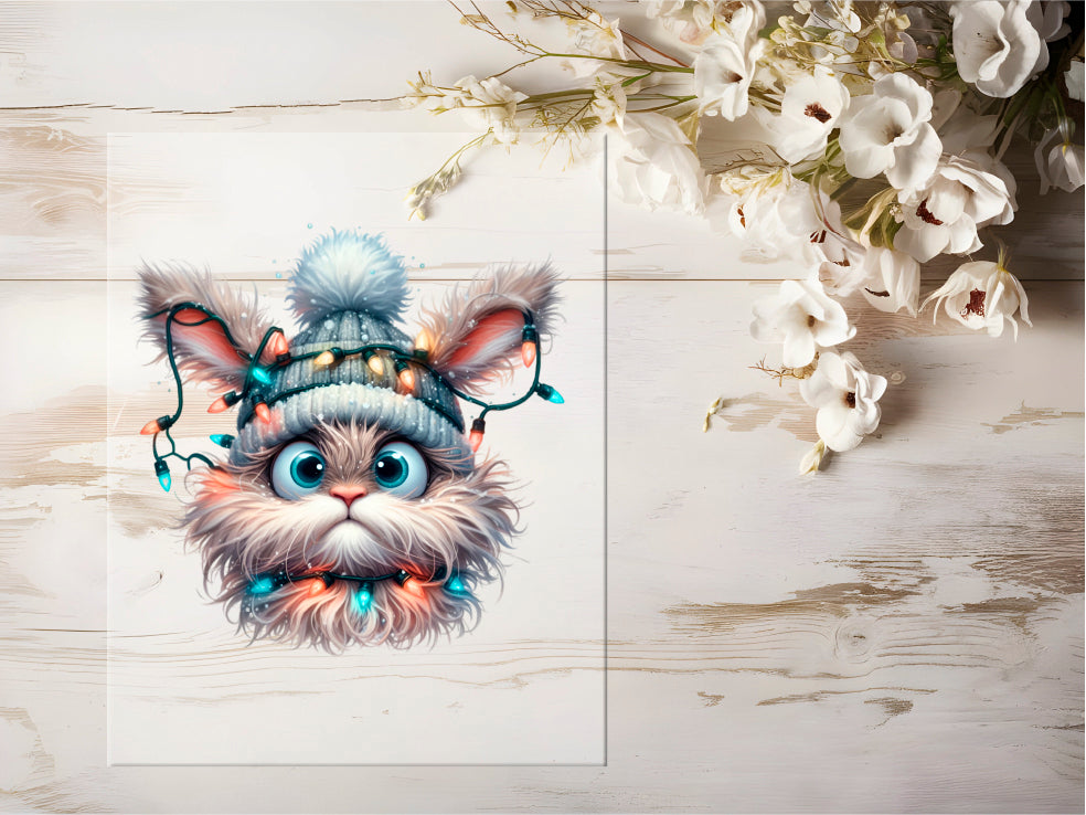 Bügelbild - Tollpatsch Hase #0613