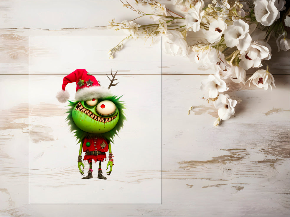 Bügelbild - Weihnachtsmonster #0692