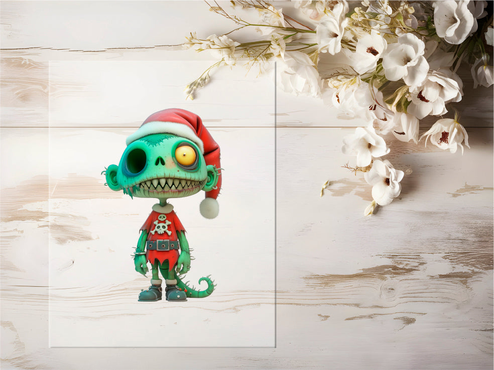 Bügelbild - Weihnachtsmonster #0696