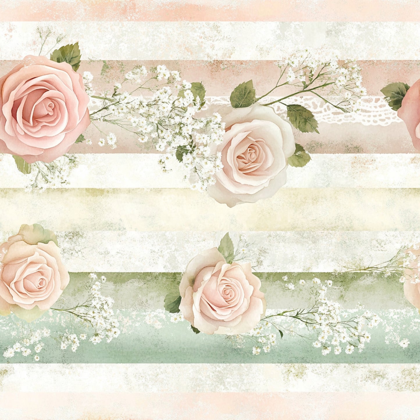 Flowers - Sage Apricot