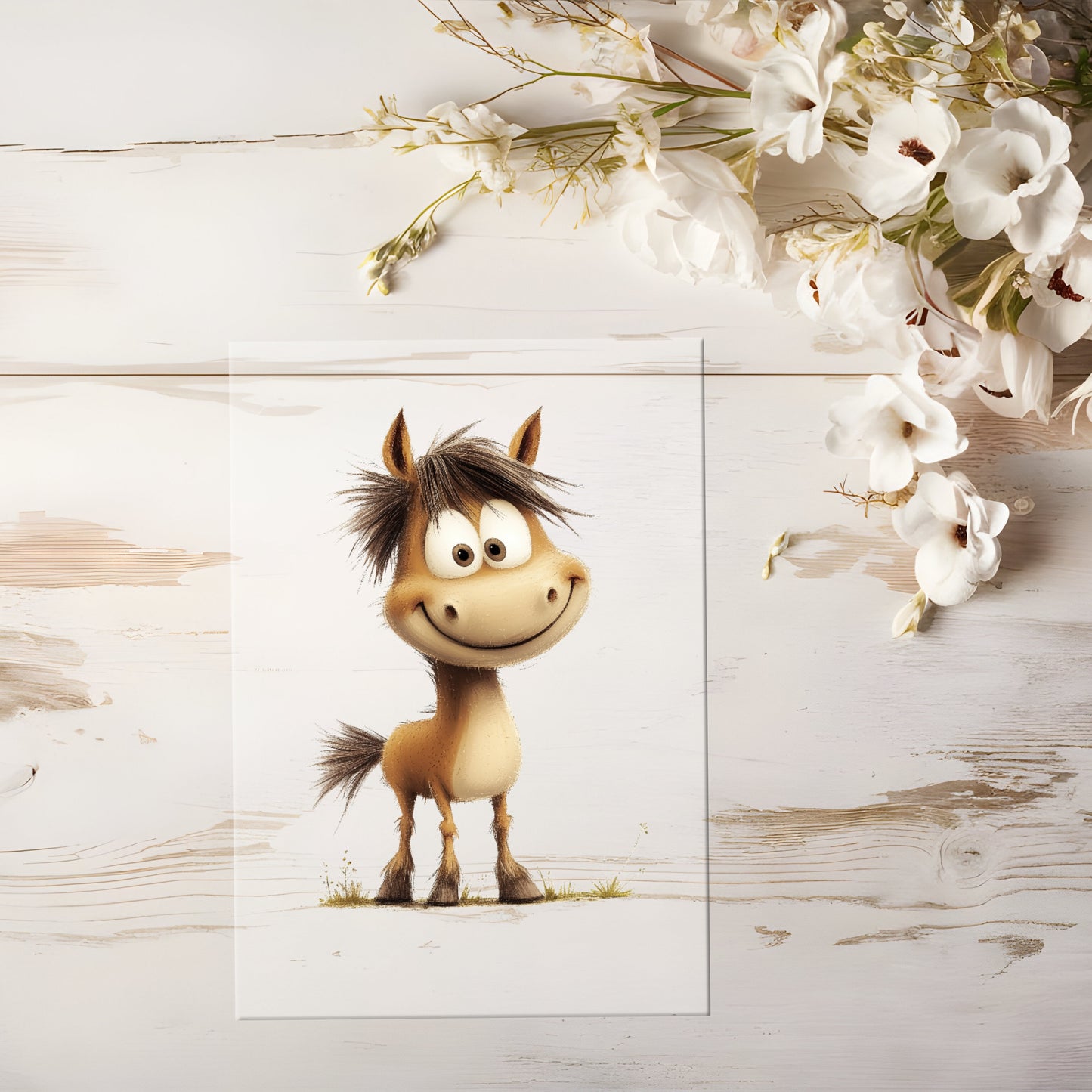 Bügelbild - Verrücktes Pferd #0509