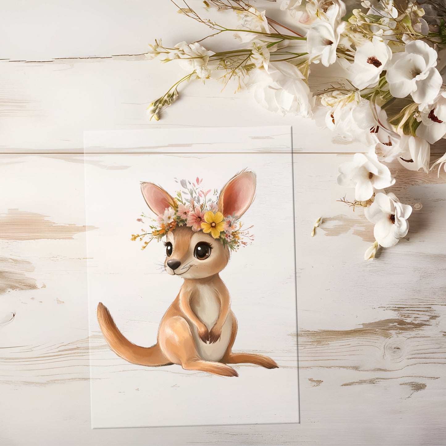 Bügelbild - Süßes Känguru 2 #0530