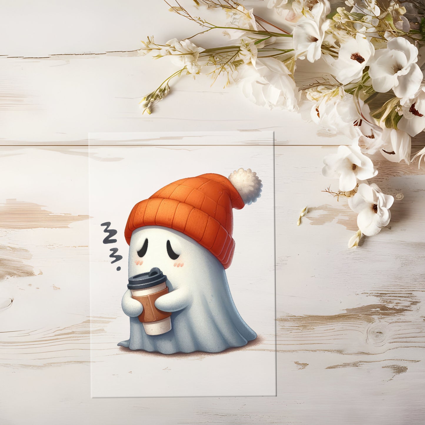 Bügelbild - Süßer Geist Müde #0540