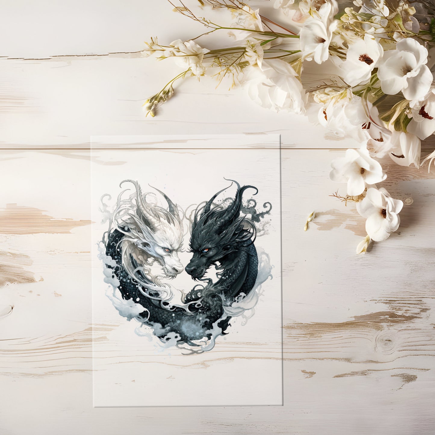 Bügelbild - Drachenliebe #0562