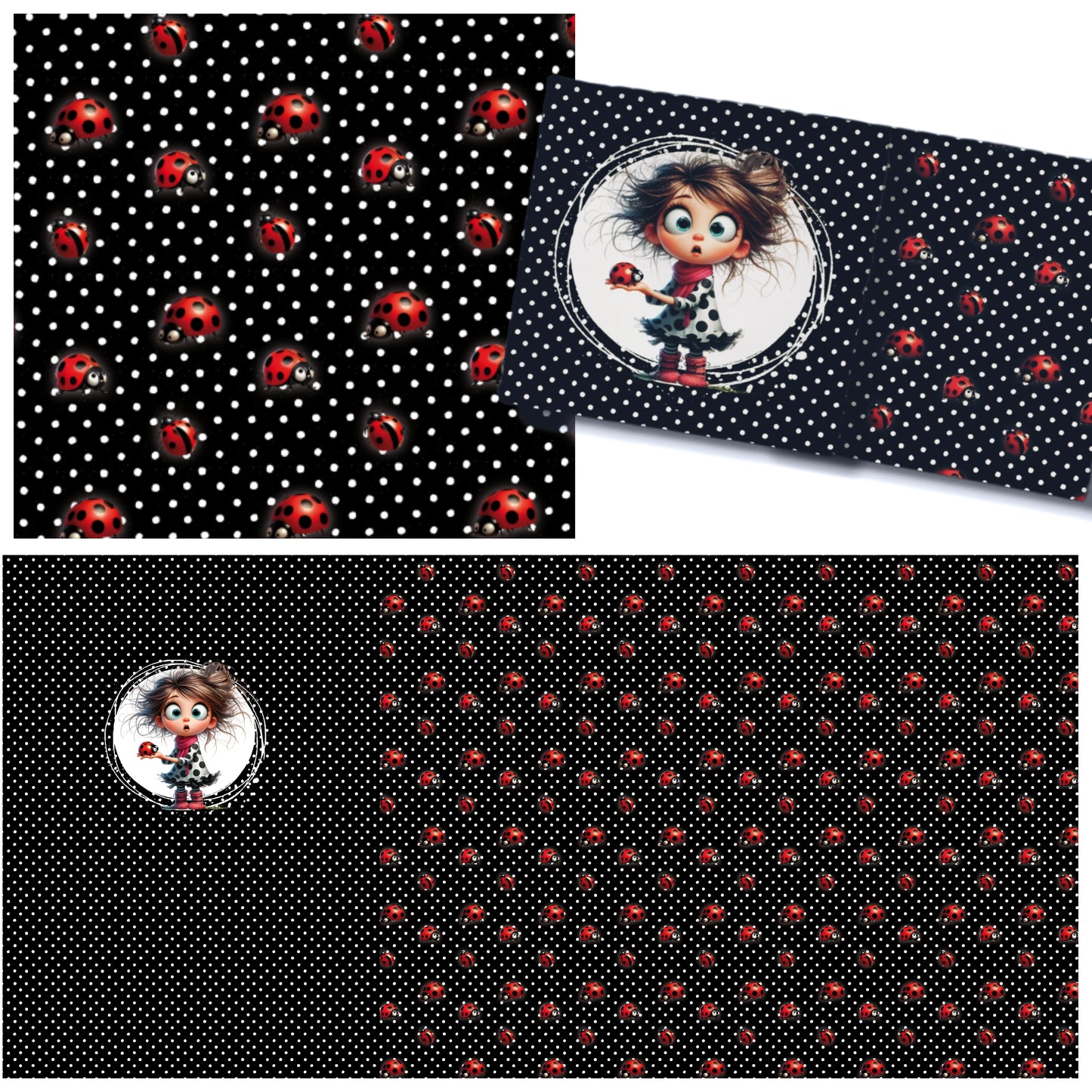 Panel mit Kombi - Crazy Girls - Käfermädchen geschockt