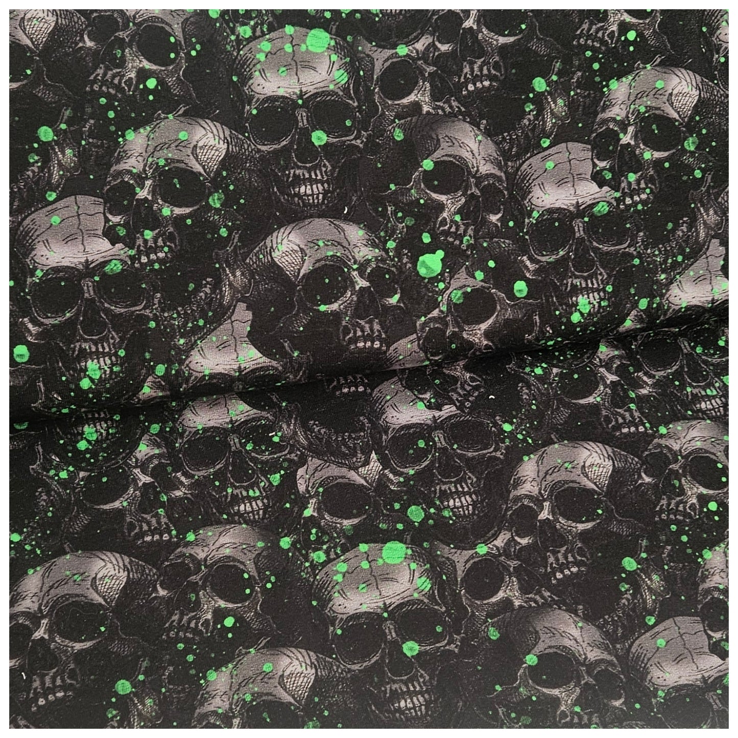 Sommersweat - Skull Grün
