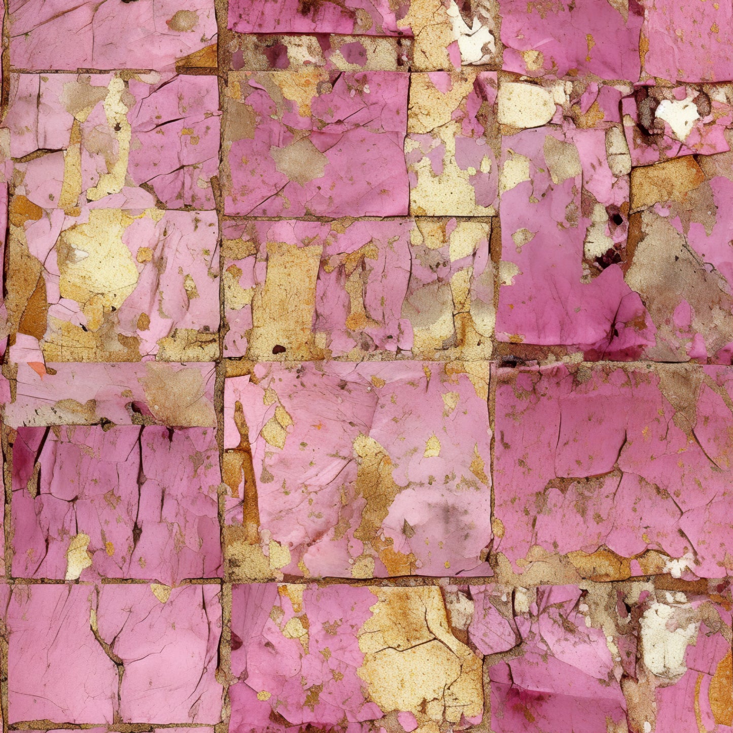 Auktion - 0,5m Jersey - Grunge Rosa Gold1