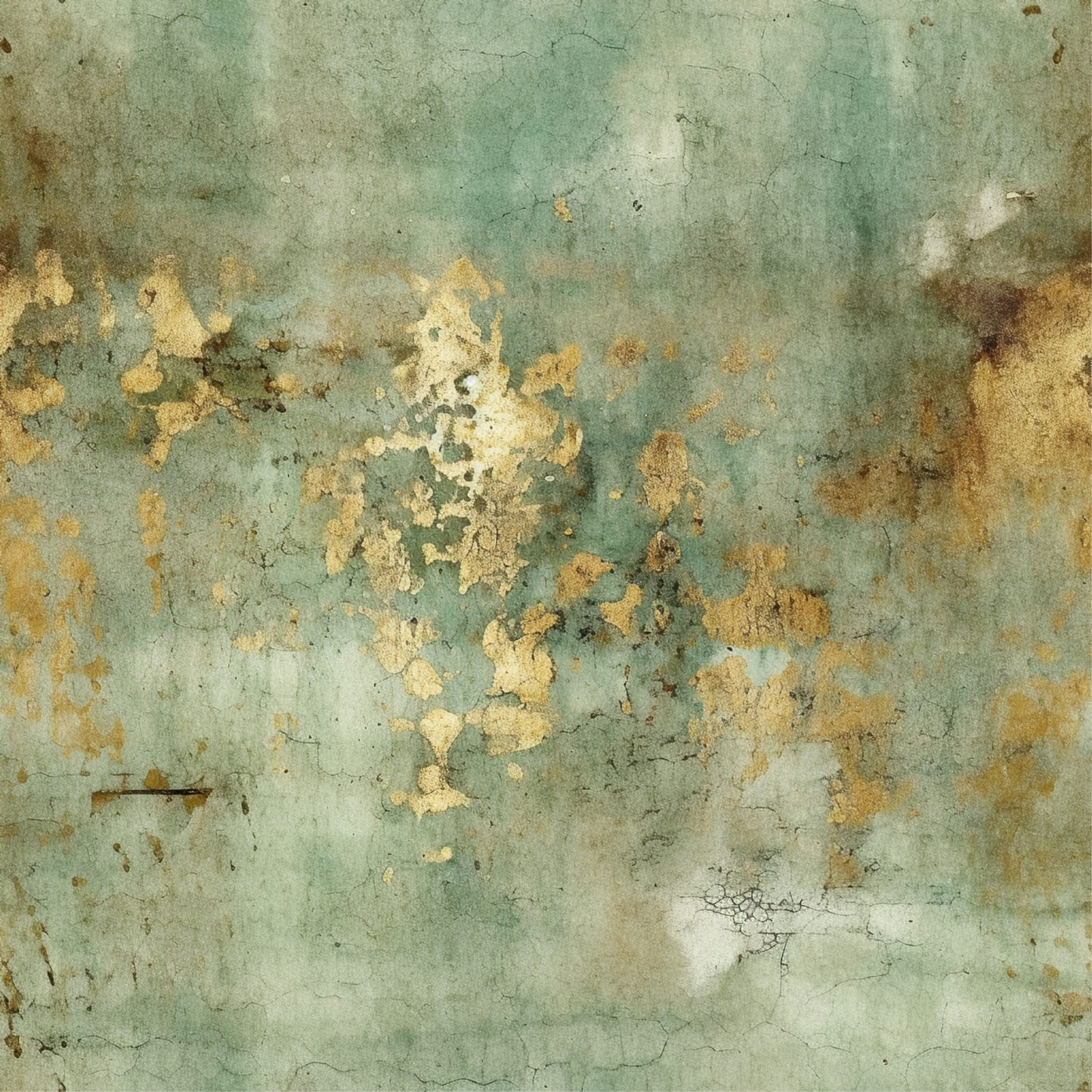 Auktion - 0,5m Jersey - Grunge Sage Gold2