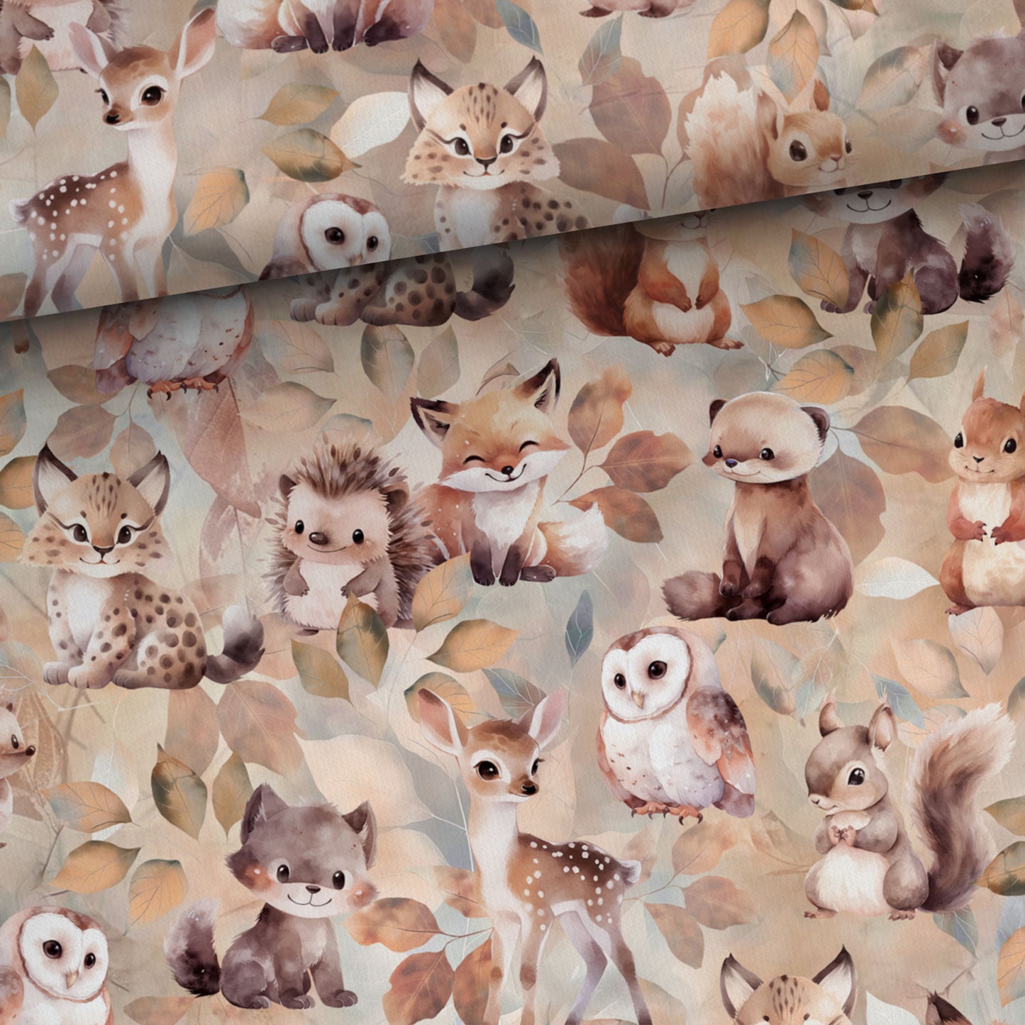 Sommersweat - Herbstwind Tiere AO