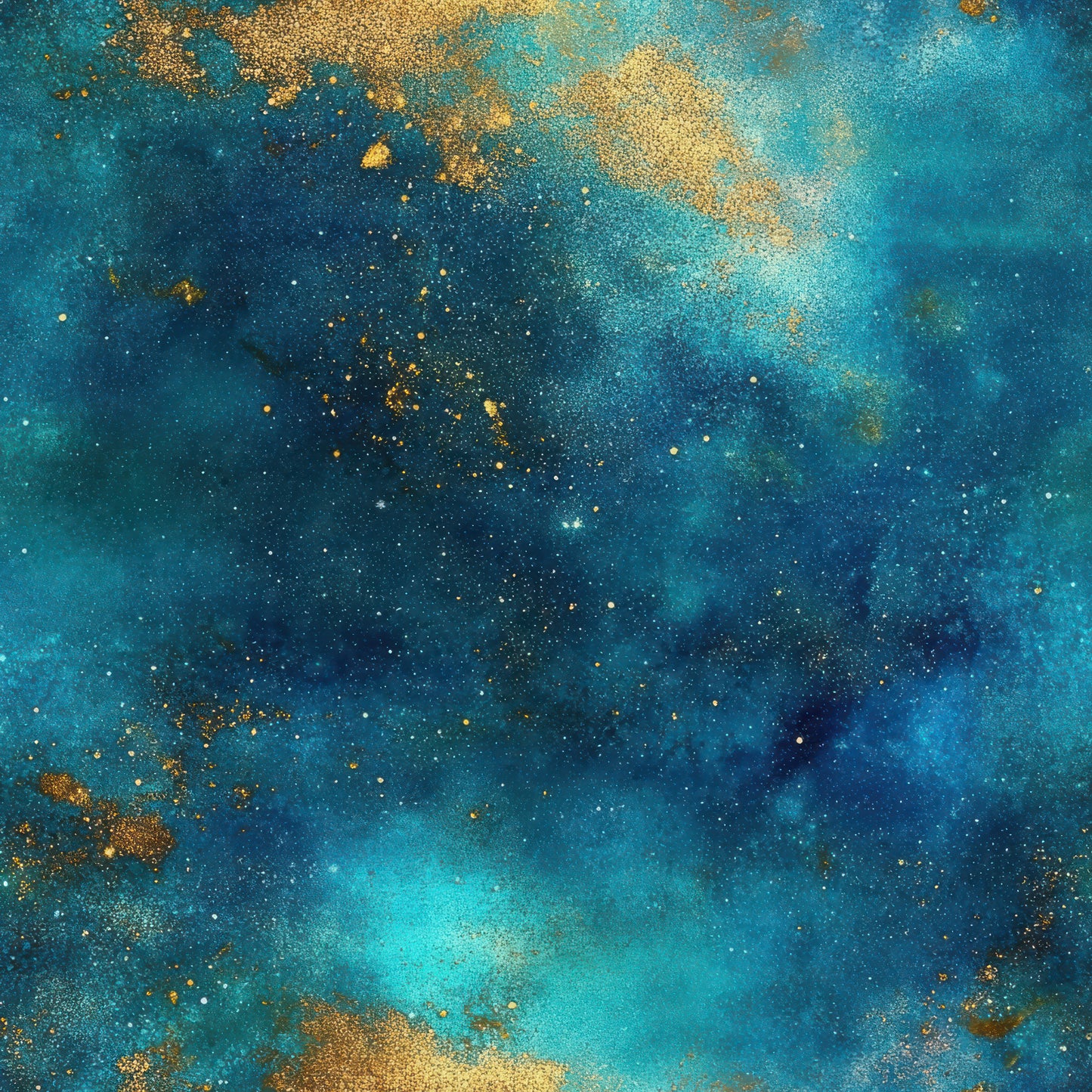 Watercolour Türkis/Petrol 2