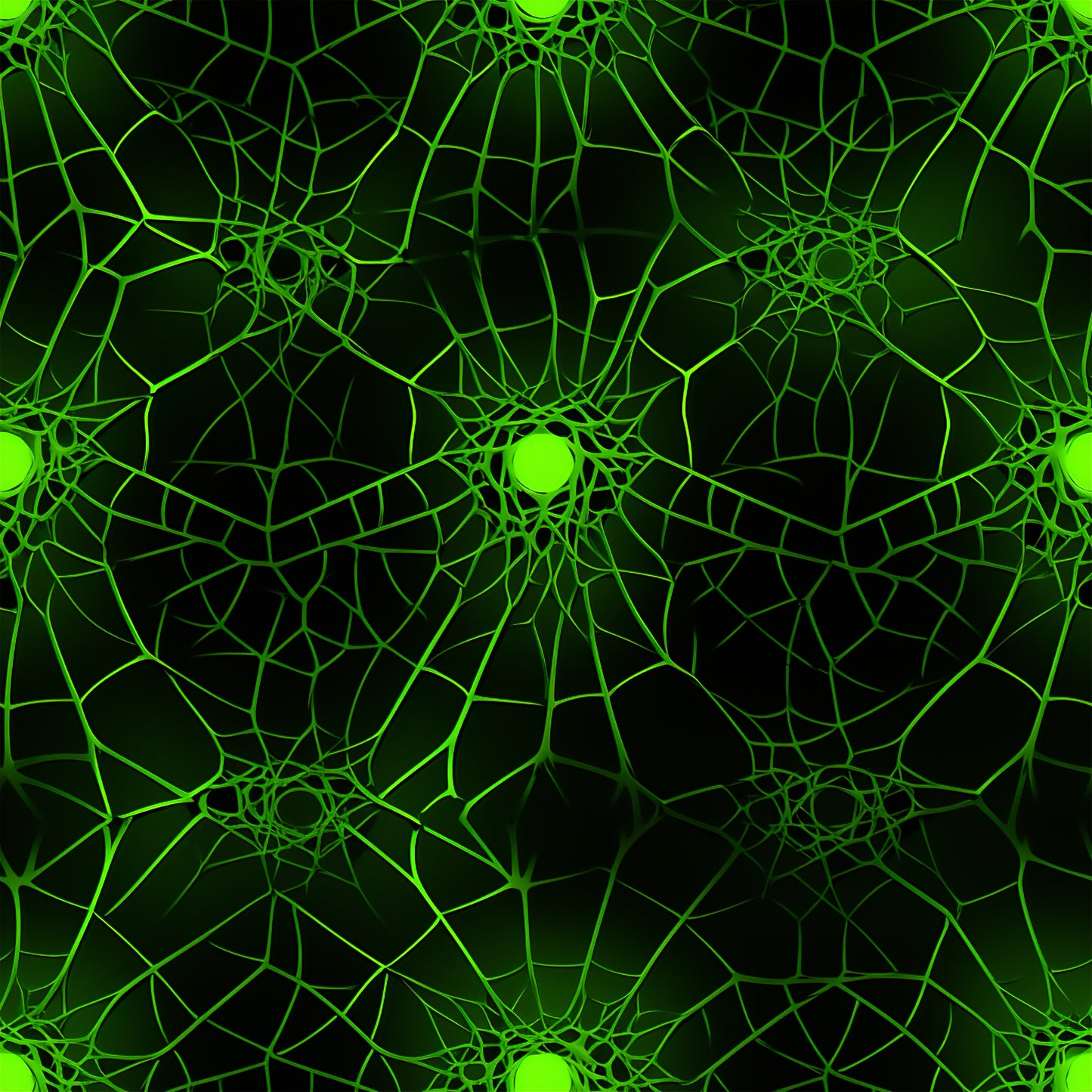 Auktion - 0,5m Jersey - Spinnennetz Grün