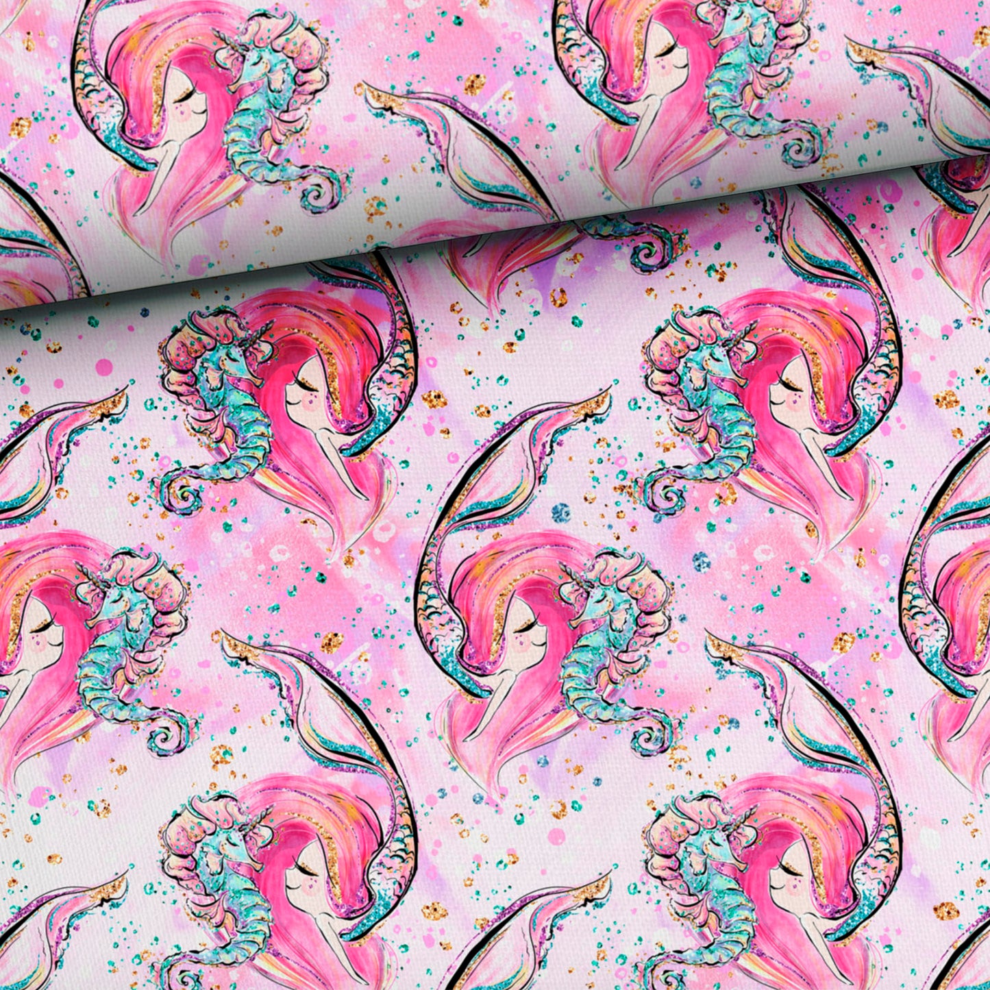 Jersey - Meerjungfrau Pink