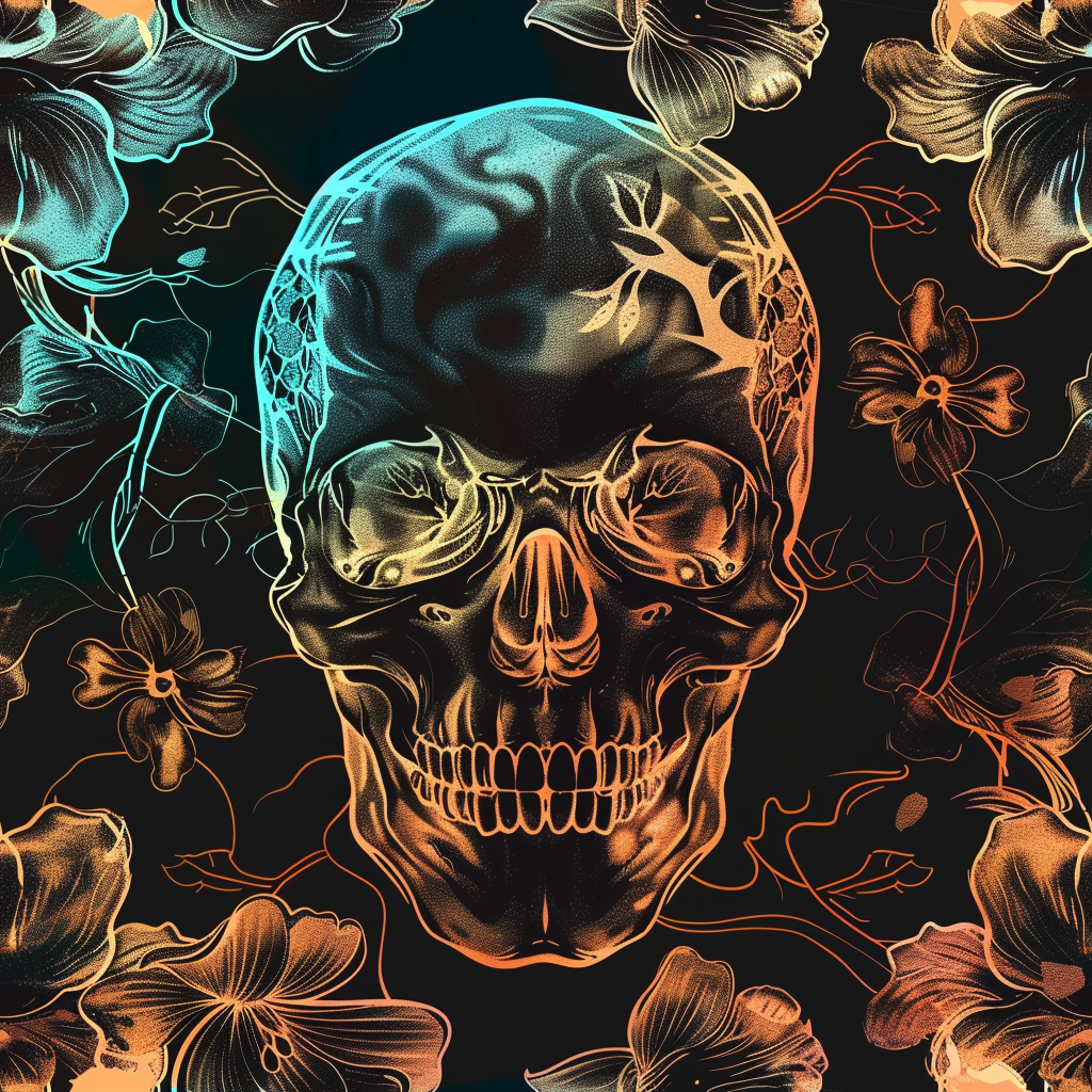 Skull Flowers