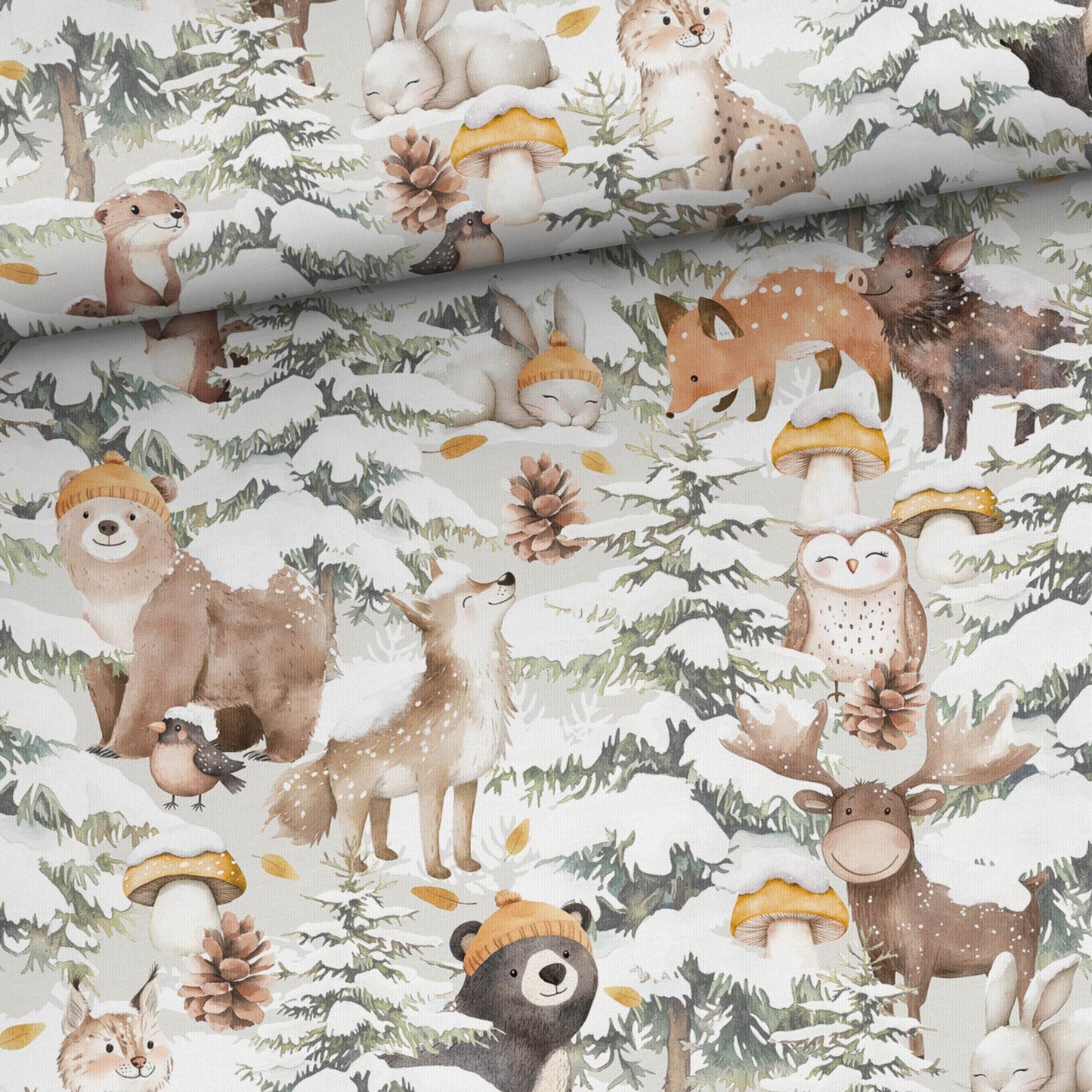 Sommersweat - Niedlicher Winterwald