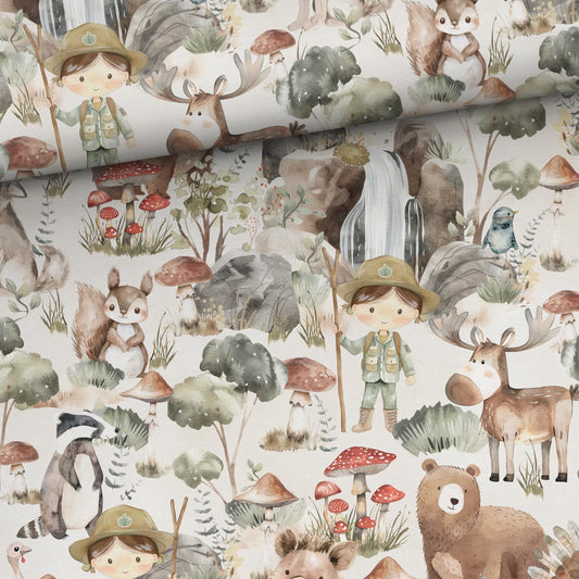Sommersweat - Herbstwald Tiere