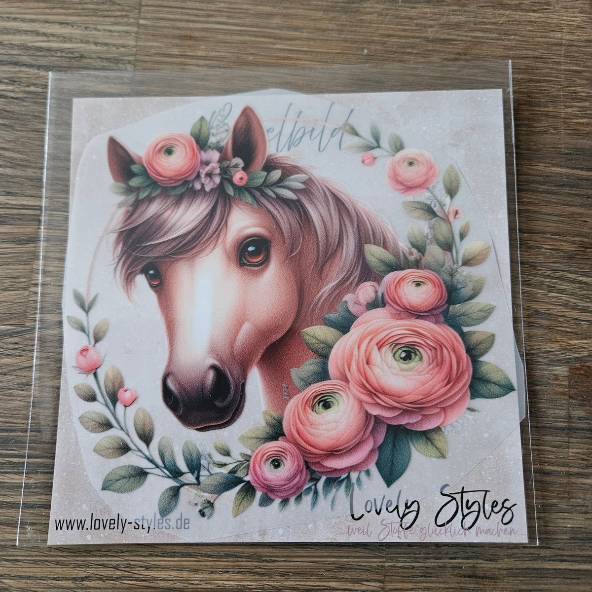 Bügelbild - Pferd ca. 15cm