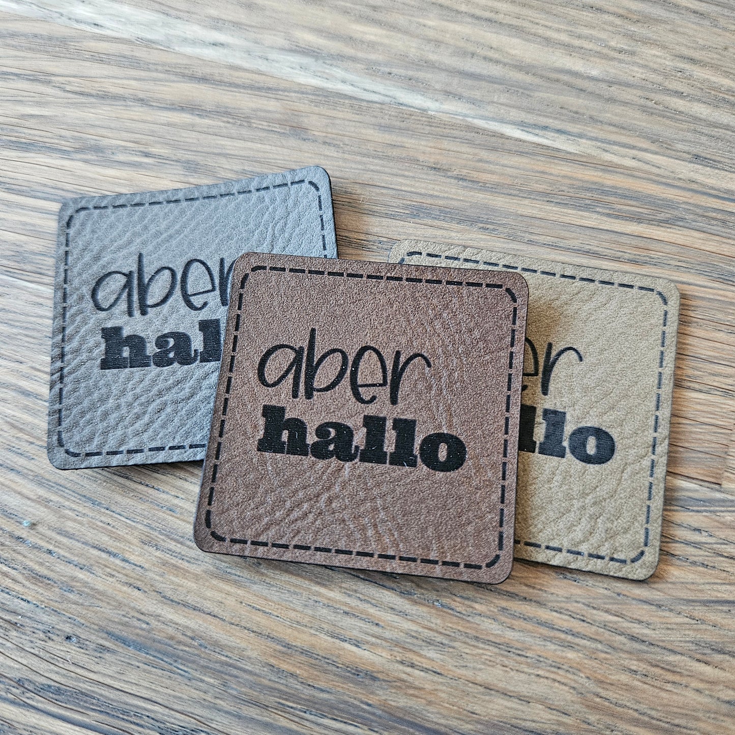 Patch - 4x4cm - Aber Hallo