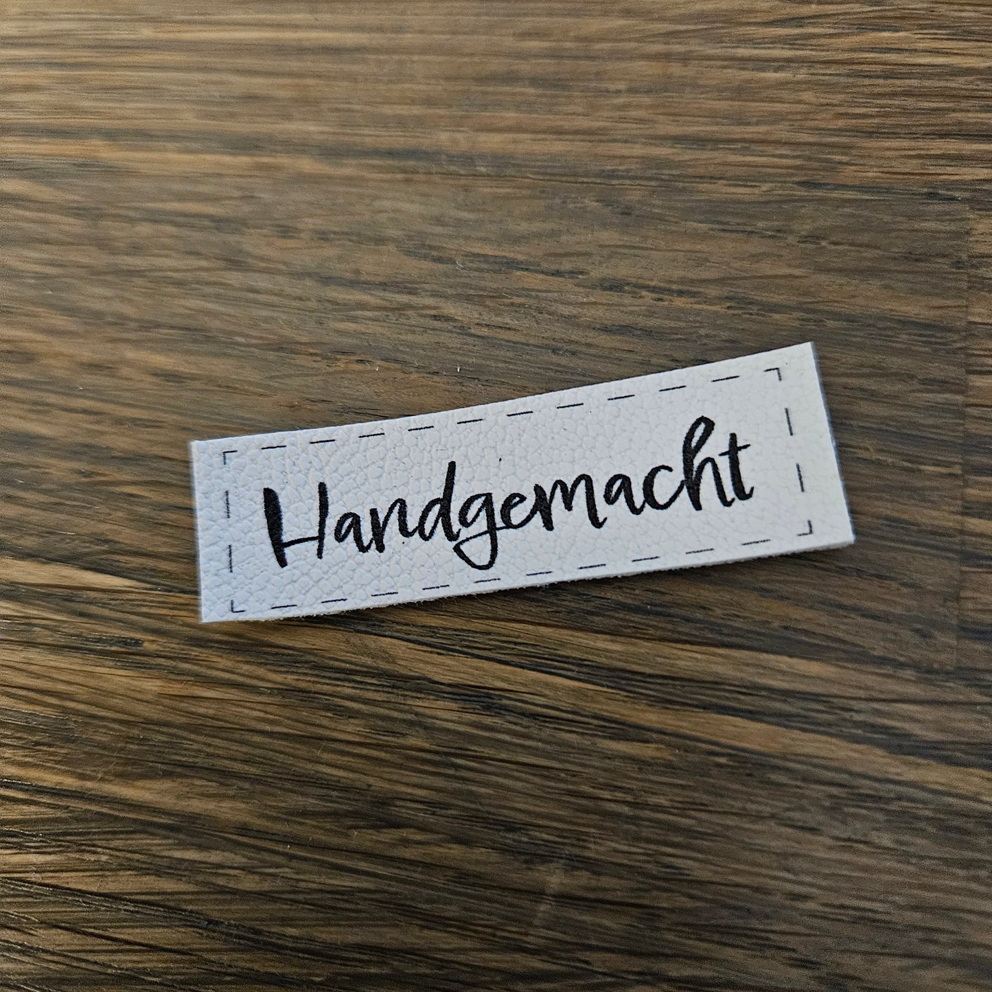Kunstlederlabel Handgemacht