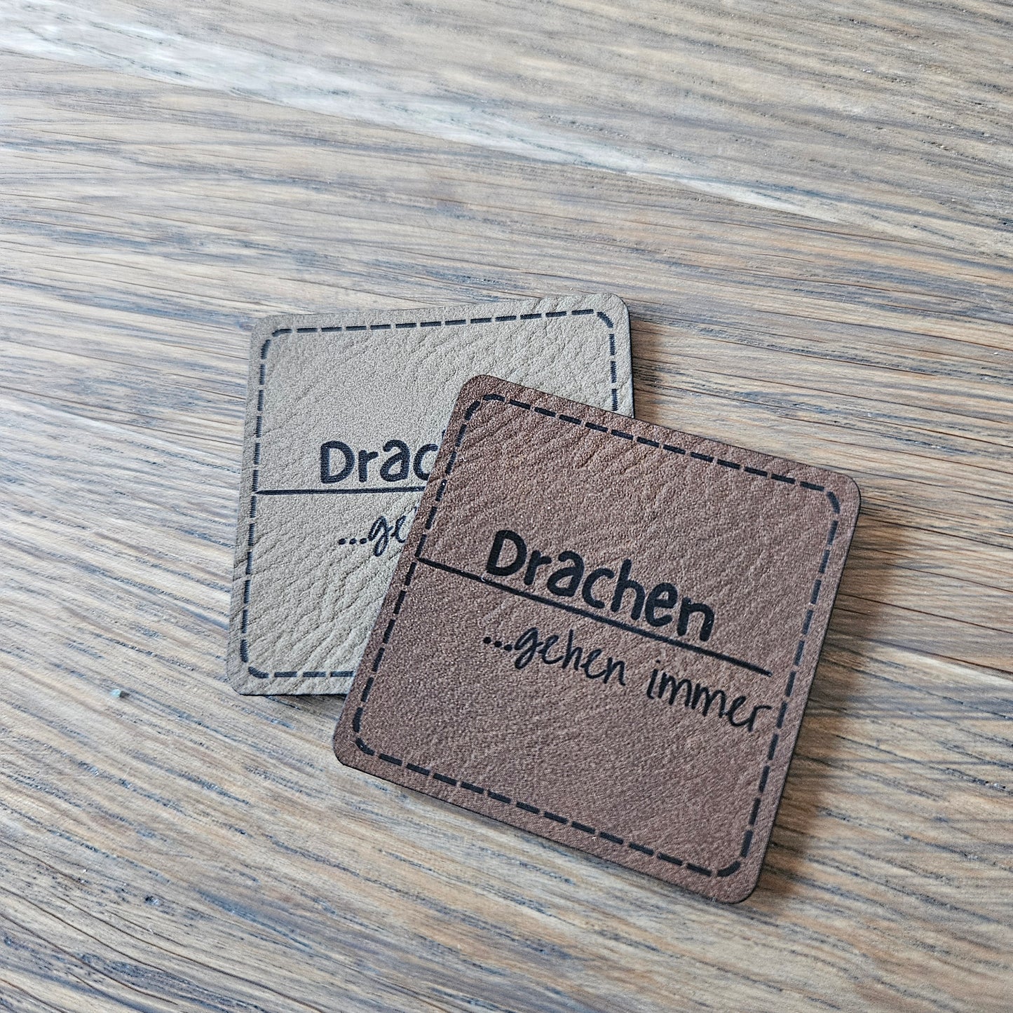 Patch - 4x4cm - Drachen gehen immer