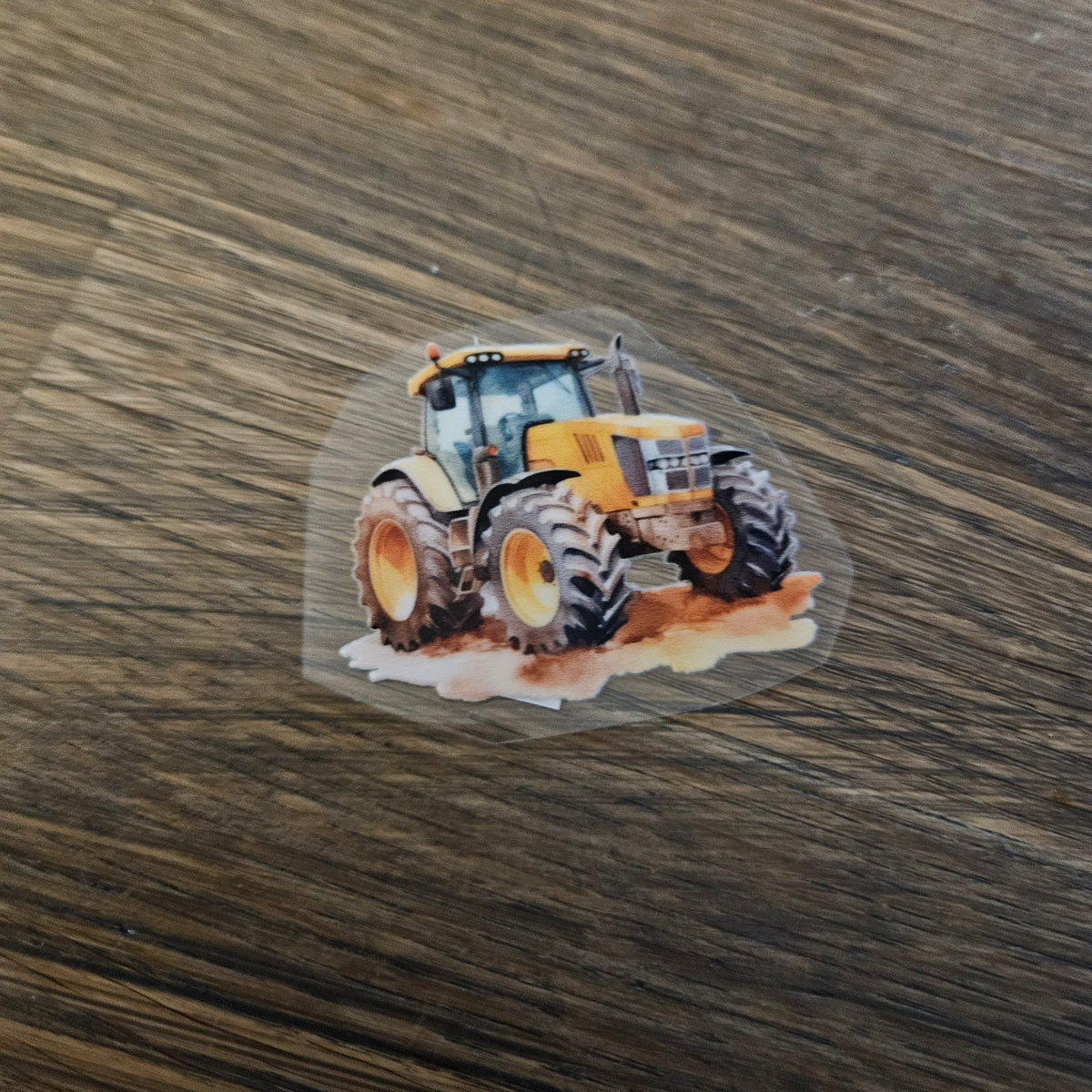Rub On Aufkleber - Traktor ca. 6cm