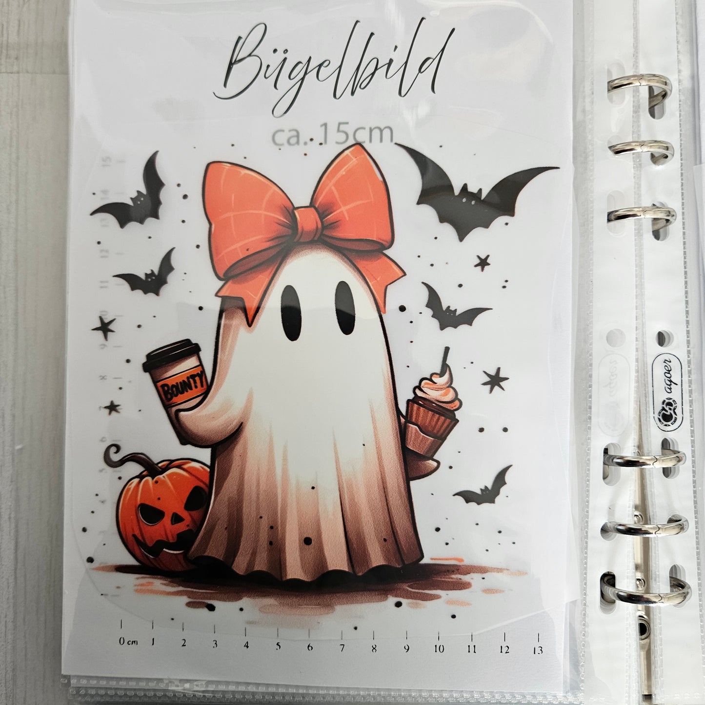 Bügelbild - Geist Bounty ca. 15cm