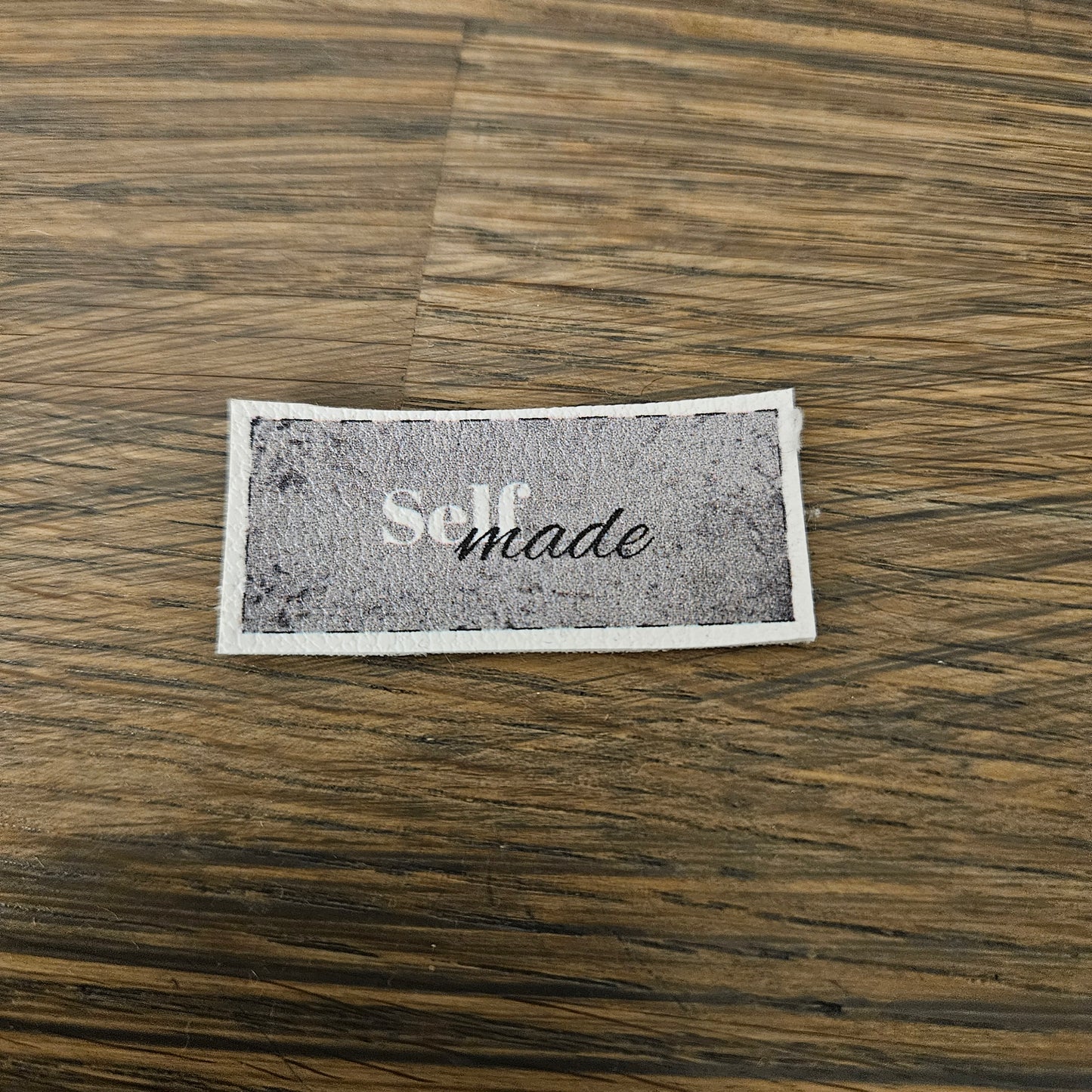 Kunstlederlabel - SelfMade