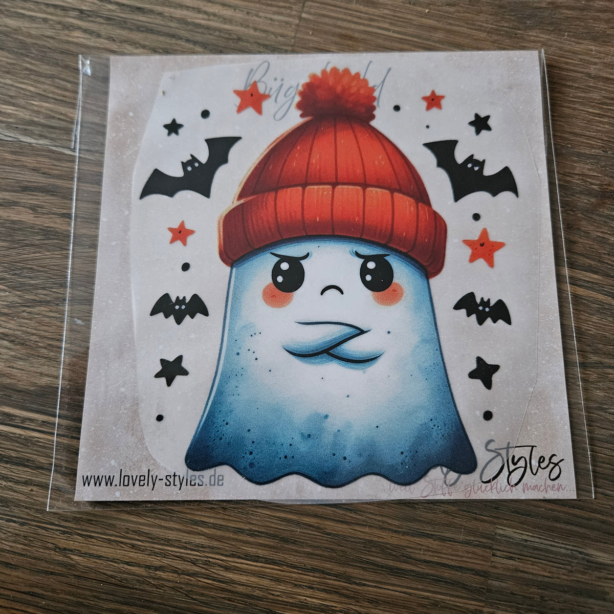 Bügelbild - Geist ca. 15cm