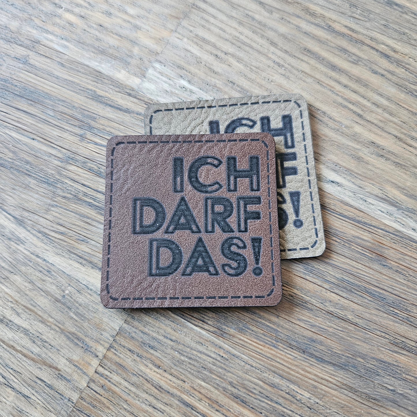 Patch - 4x4cm - Ich darf das 2
