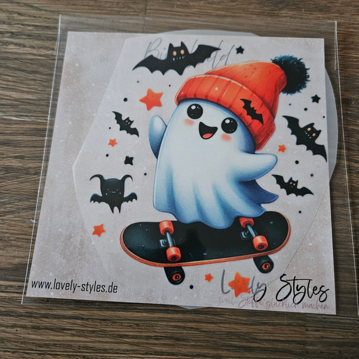 Bügelbild - Geist ca. 15cm