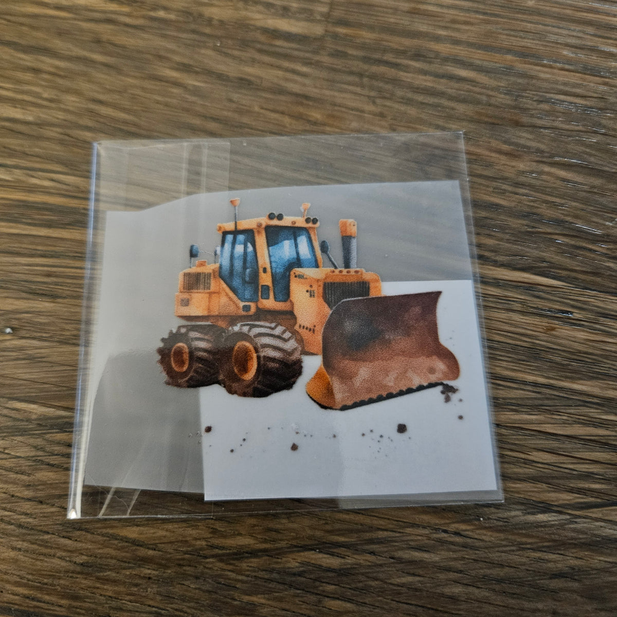 Bügelbild - Bulldozer ca. 6cm