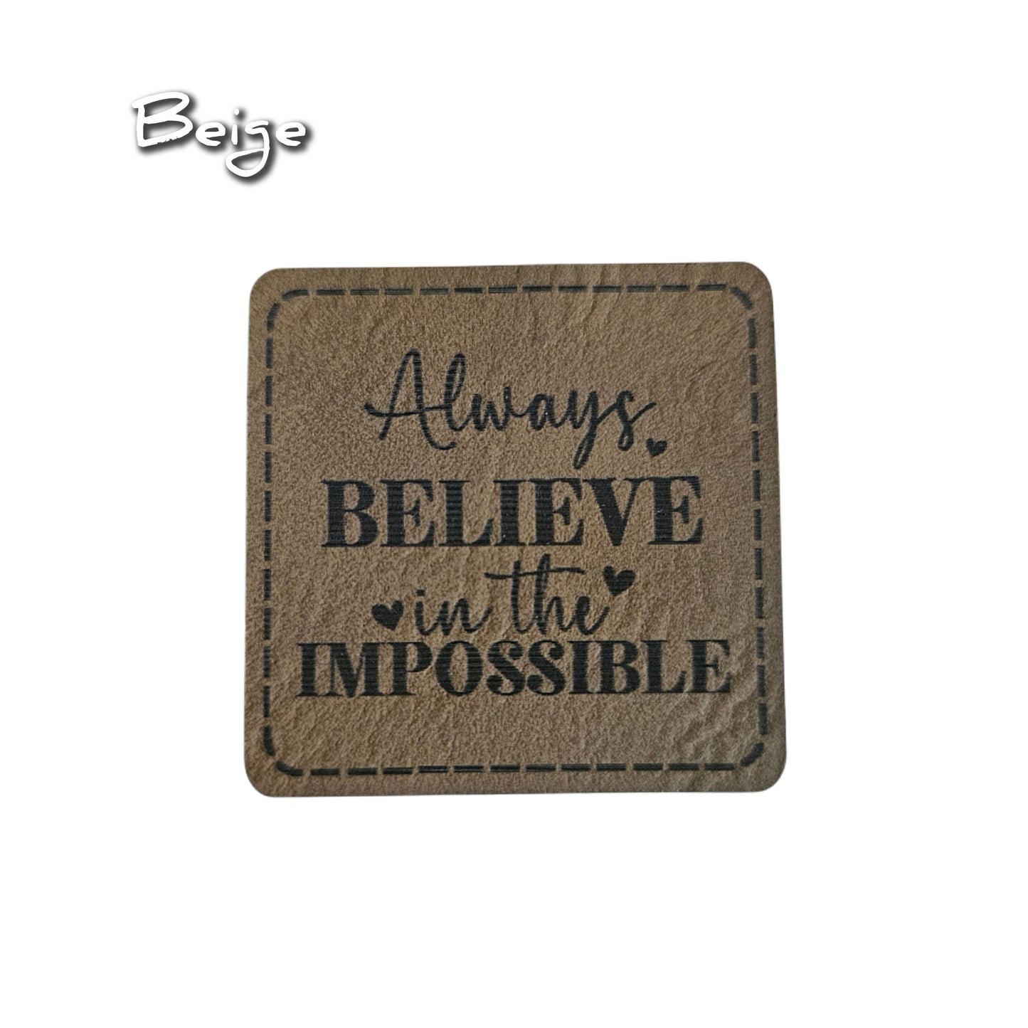 Kunstleder Patch - Feen...gehen immer