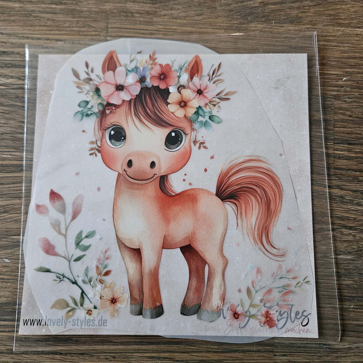 Bügelbild - Pferd ca. 15cm