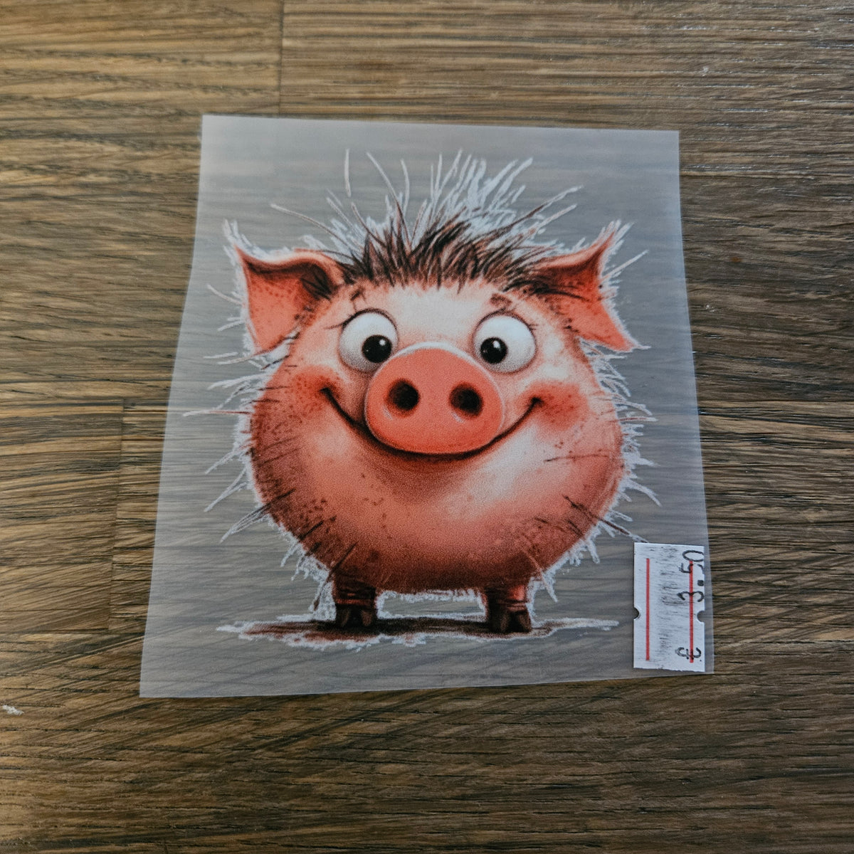 Bügelbild - Schwein ca. 10cm