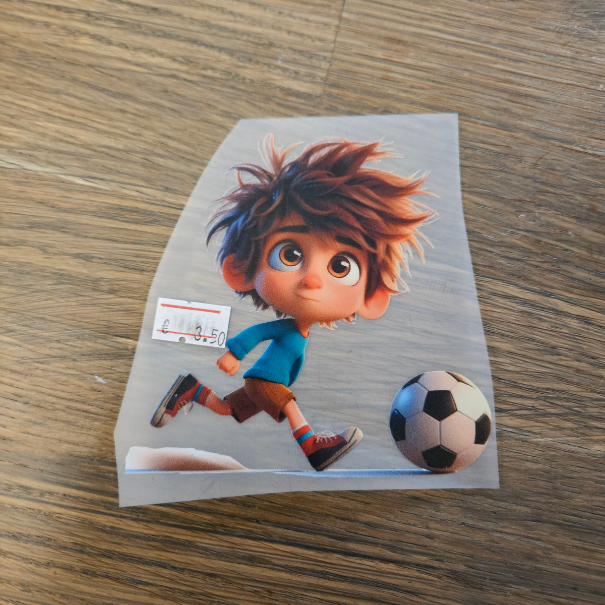 Bügelbild - Fußballer ca. 10cm