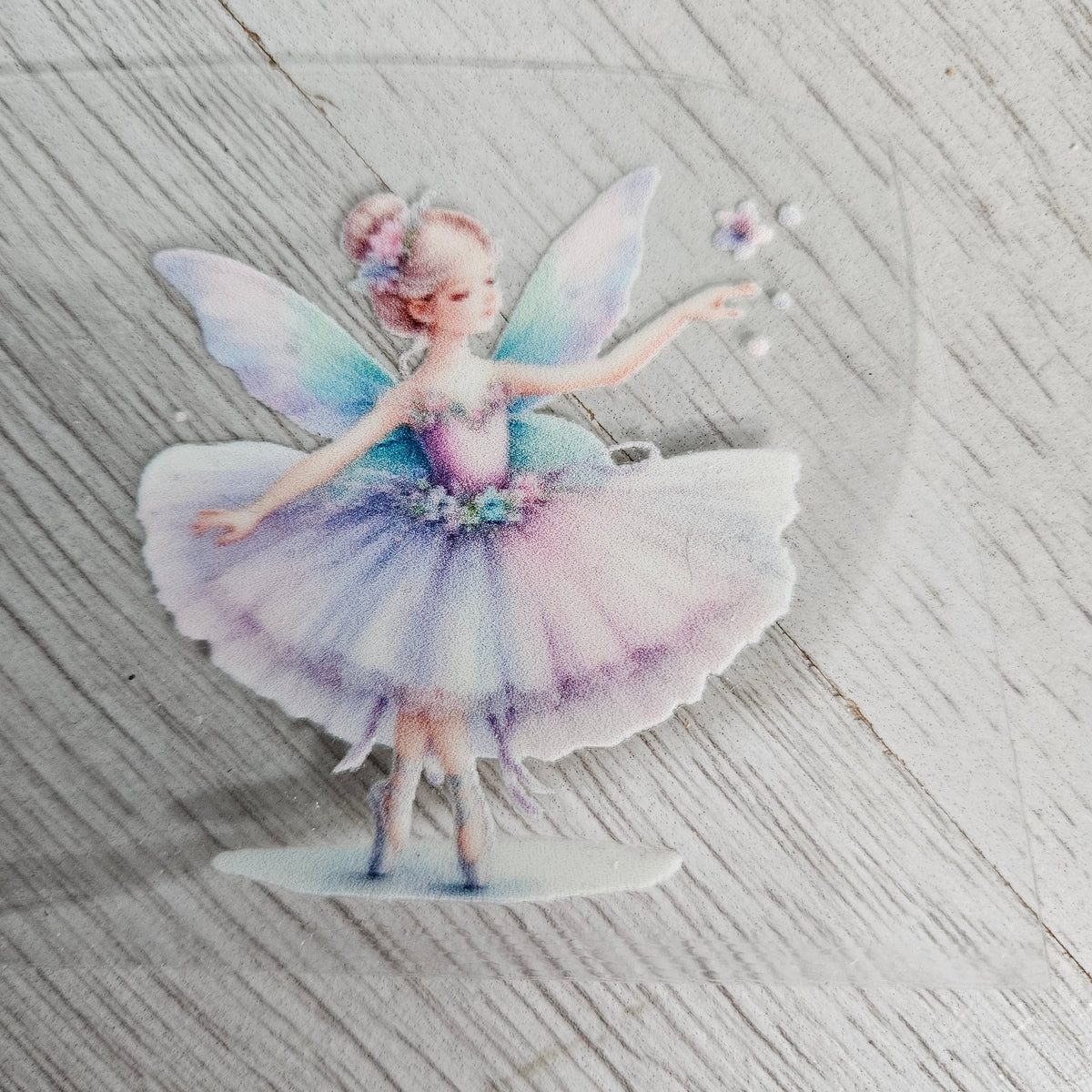 Rub On Aufkleber - Fee Pastell ca. 6cm
