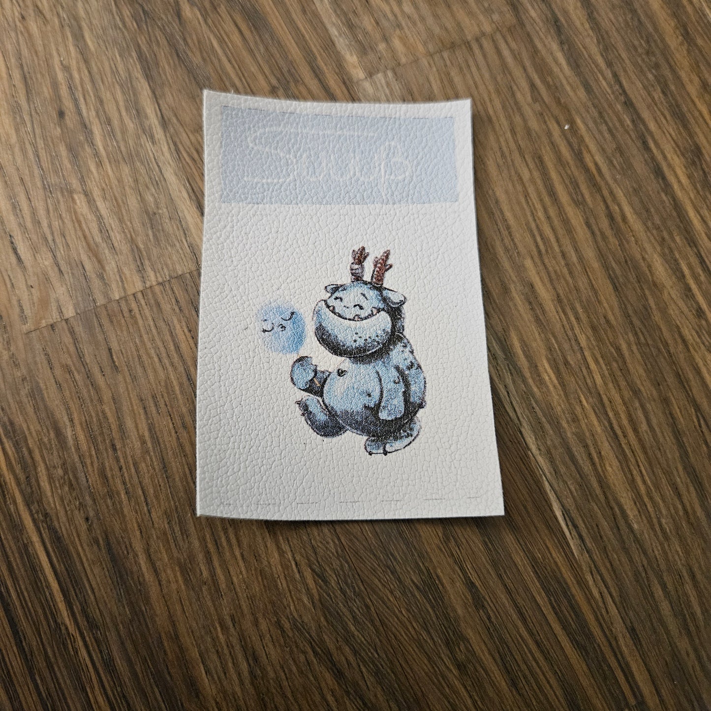 Kunstlederlabel Set - Süüüß Monster