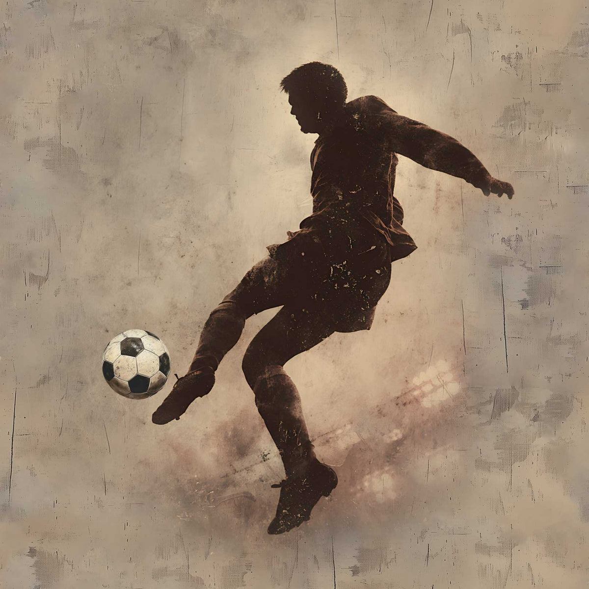Sommersweat - Vintage Fußball