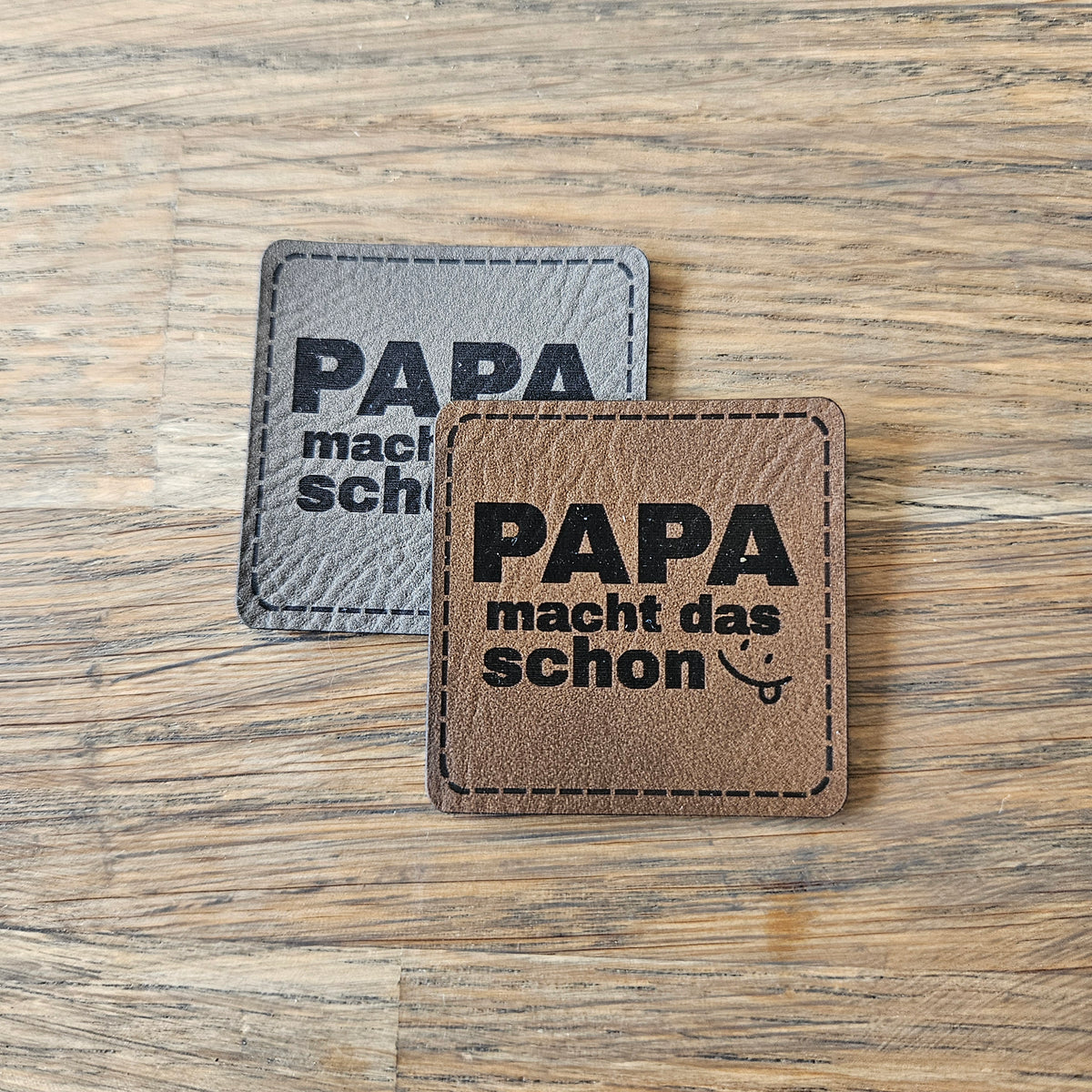 Patch - 4x4cm - Papa macht das schon