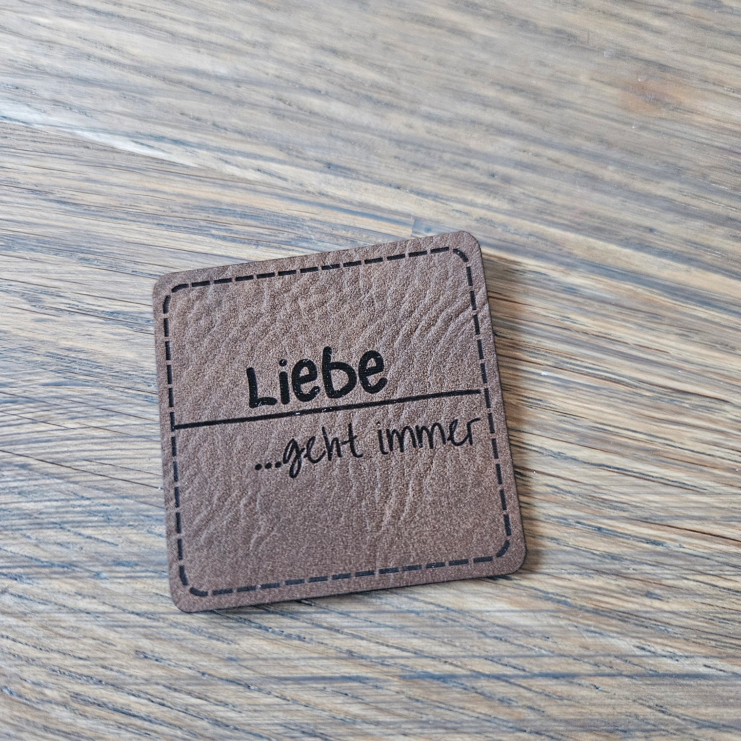 Patch - 4x4cm - Liebe geht immer